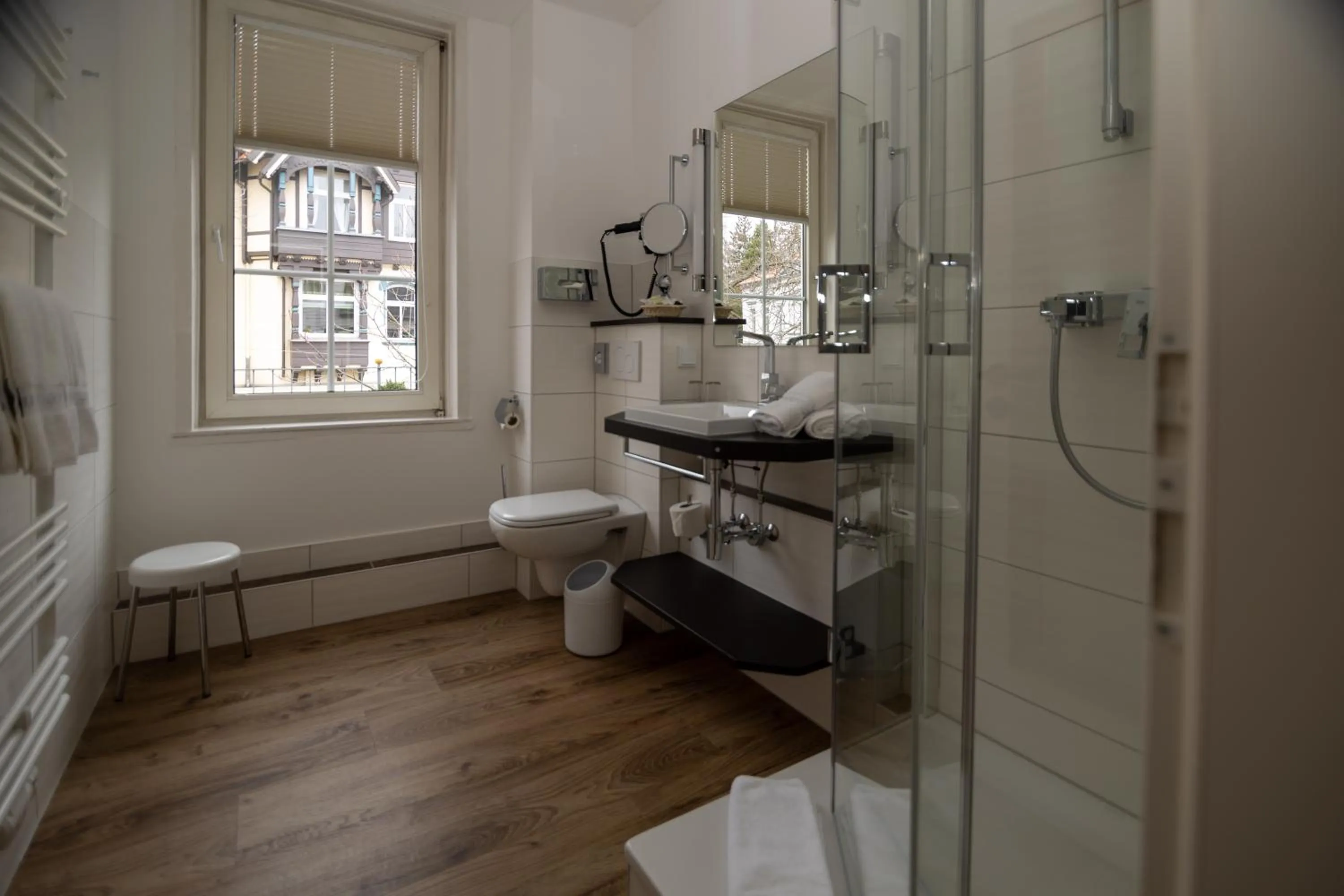 Shower in Hotel Braunschweiger Hof