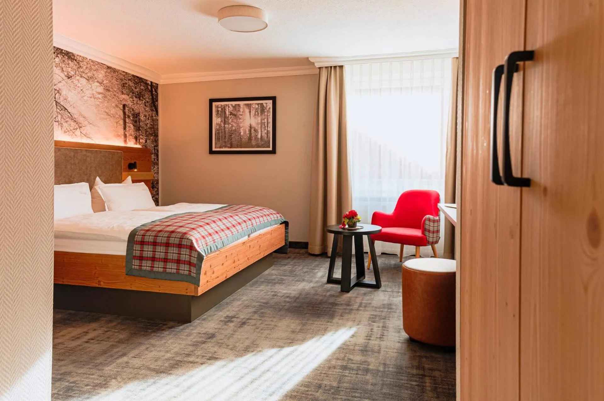 Bed in Hotel Braunschweiger Hof