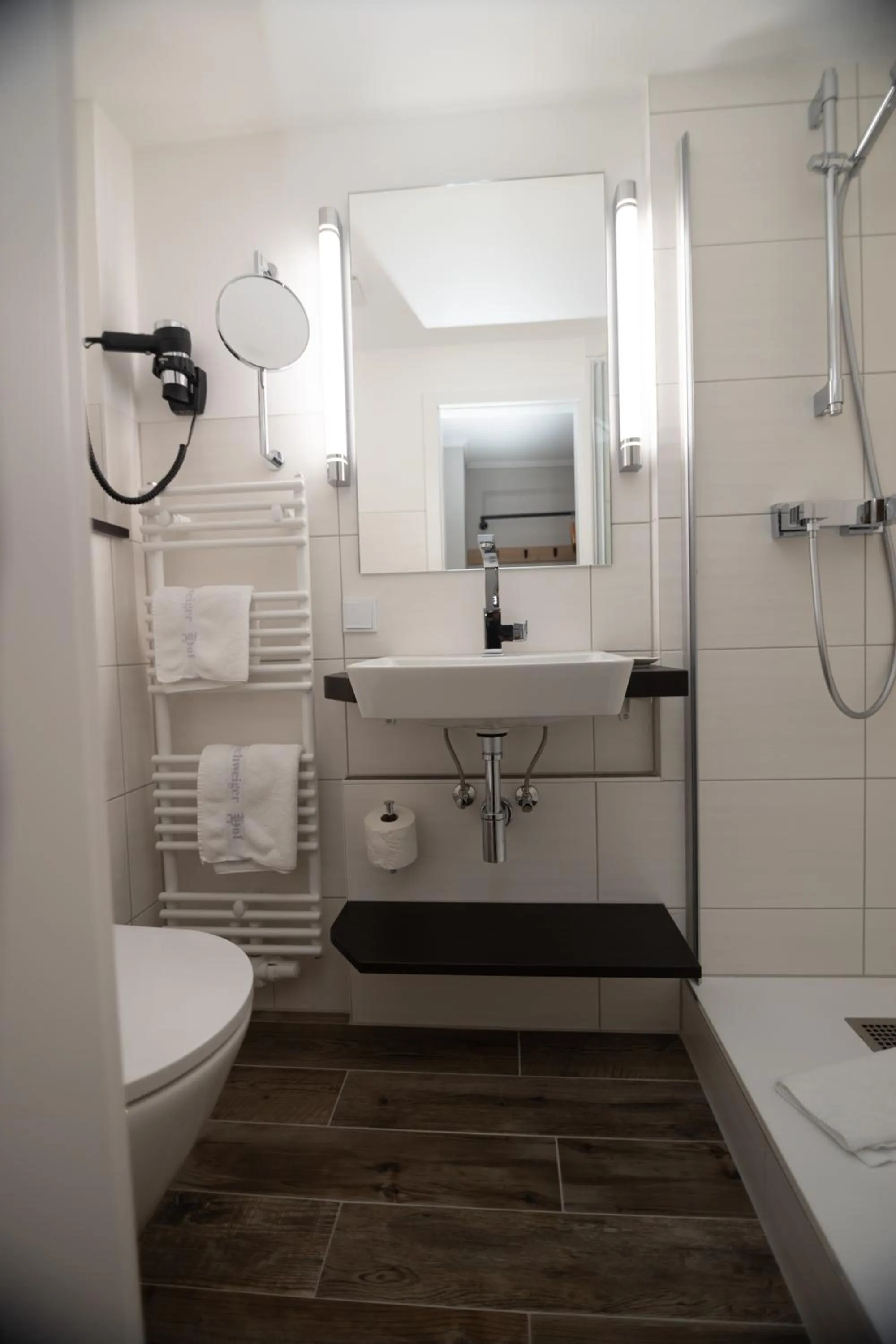 Shower in Hotel Braunschweiger Hof