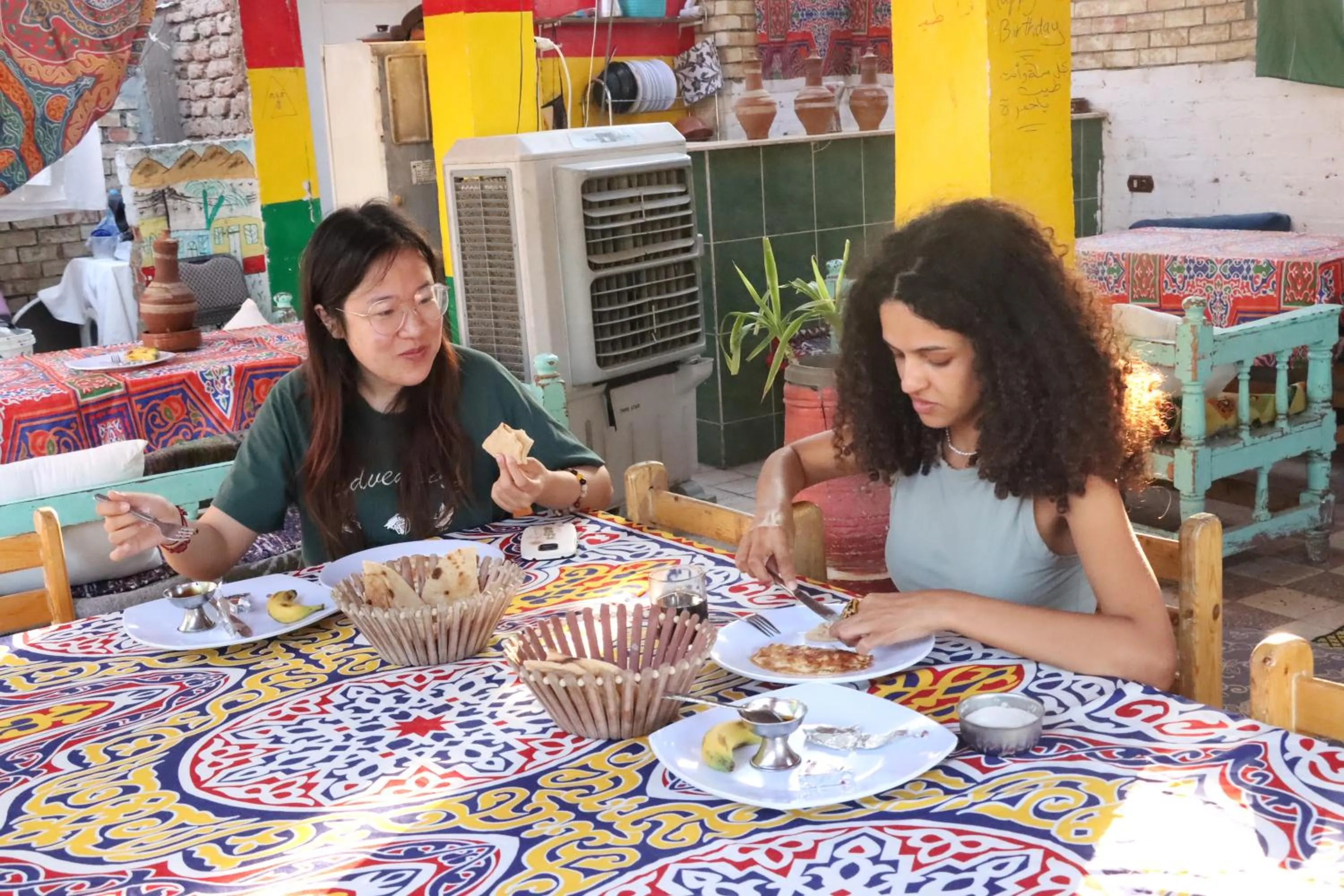Breakfast in SWEET HOSTEL LUXOR