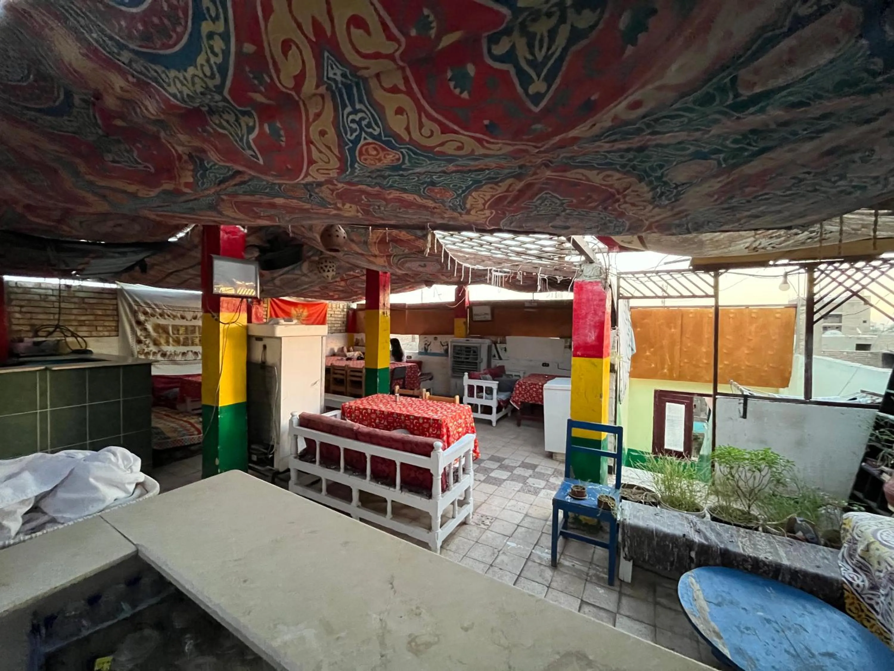 Lounge or bar, Bed in SWEET HOSTEL LUXOR