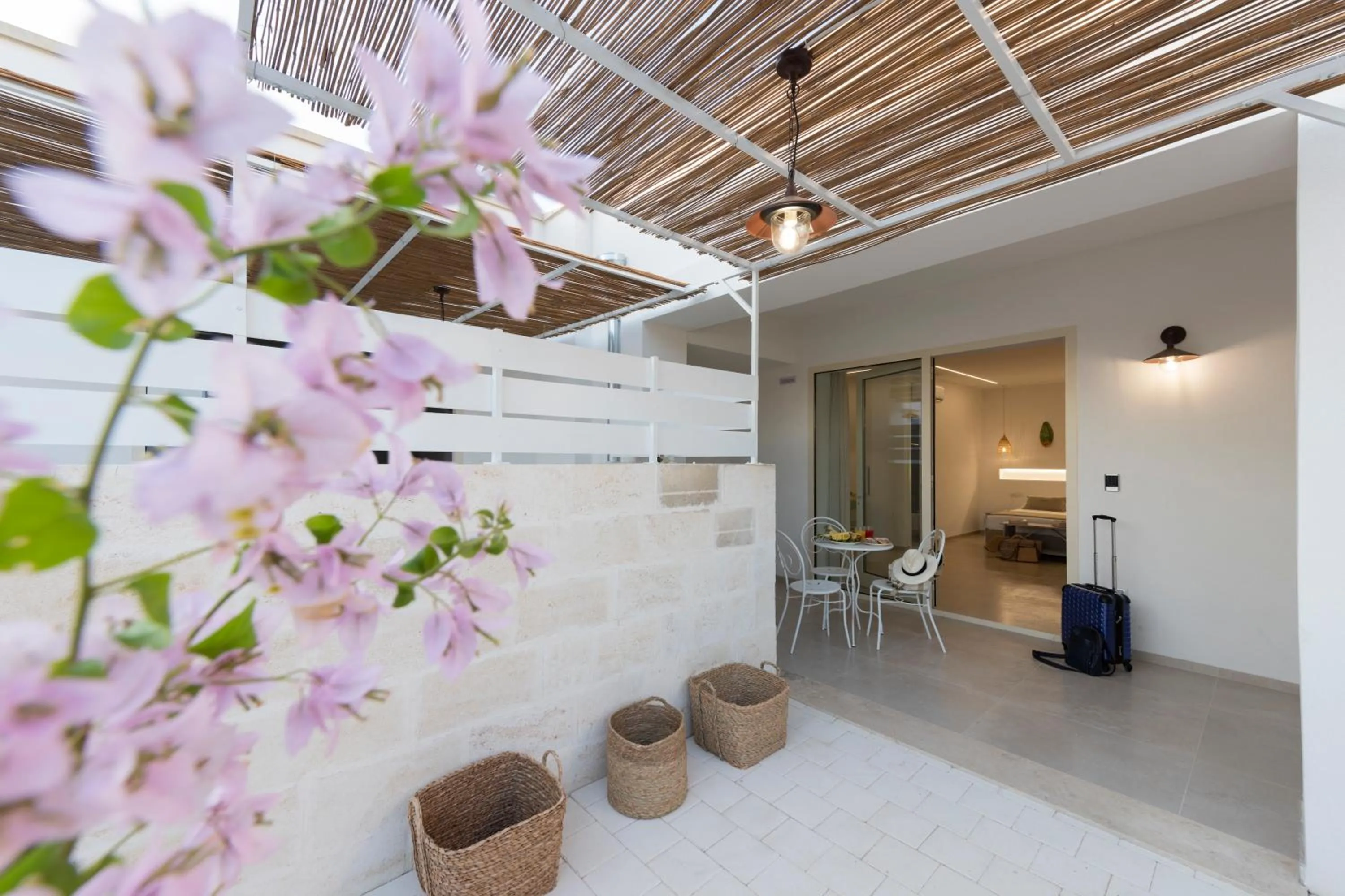 Patio in Livantea Agriresort e Residence