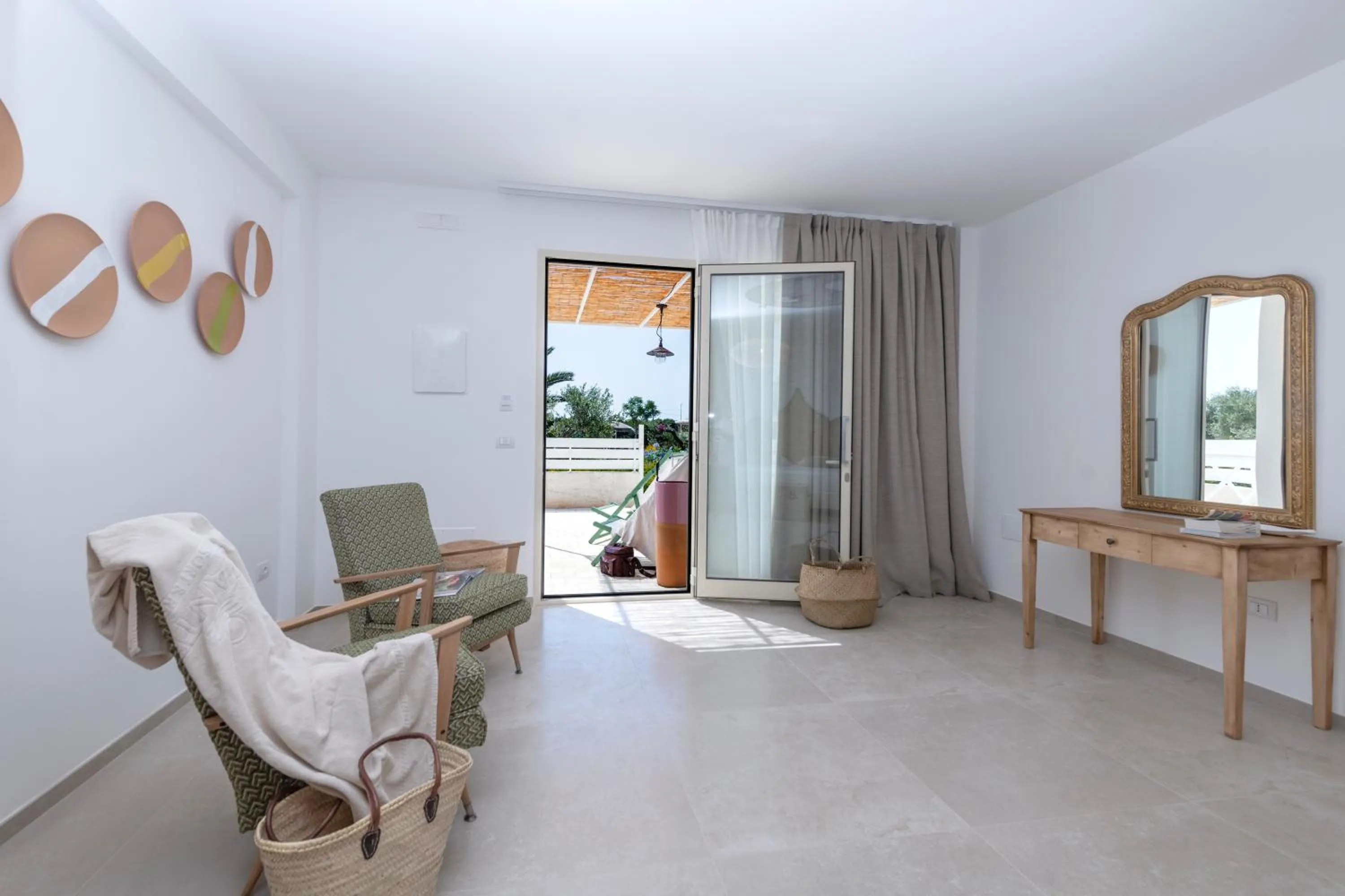 Seating area in Livantea Agriresort e Residence