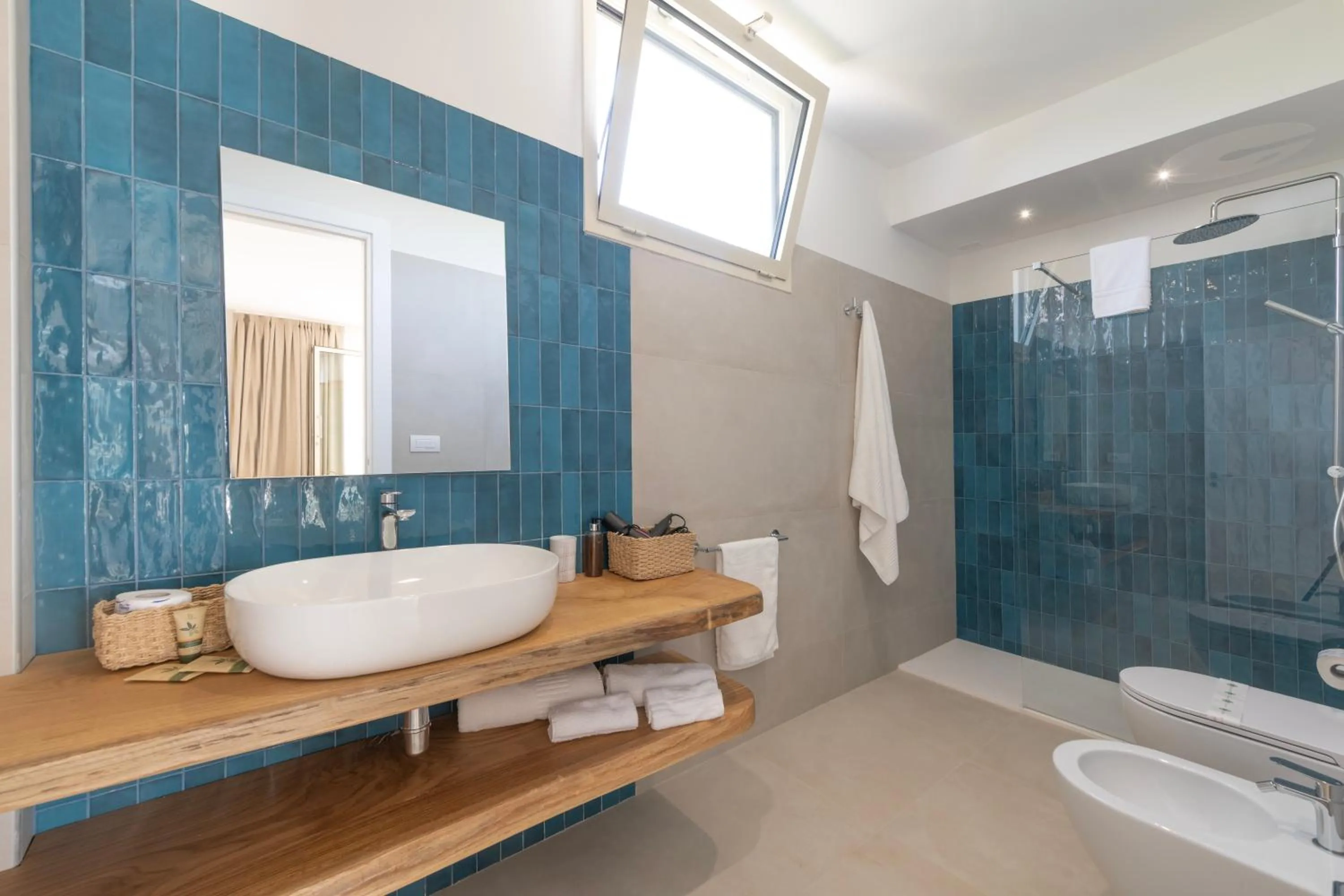 Shower in Livantea Agriresort e Residence