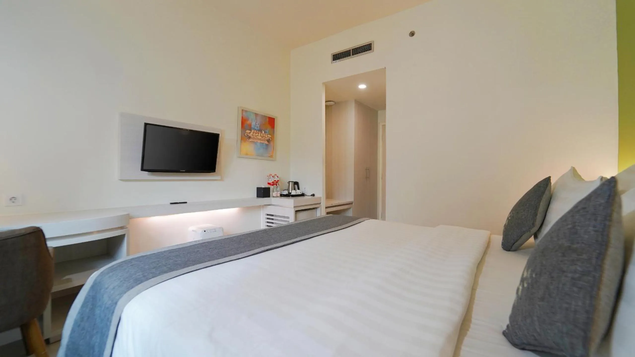 Bed in Patra Bandung Hotel