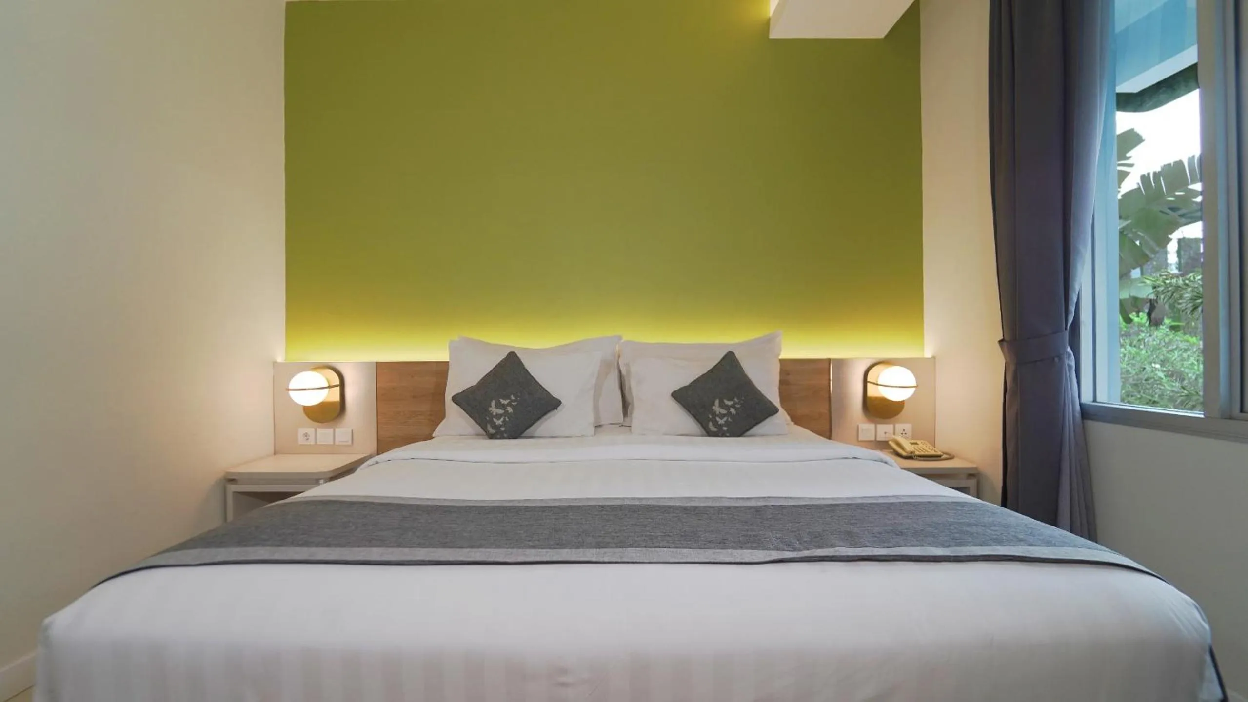 Bed in Patra Bandung Hotel