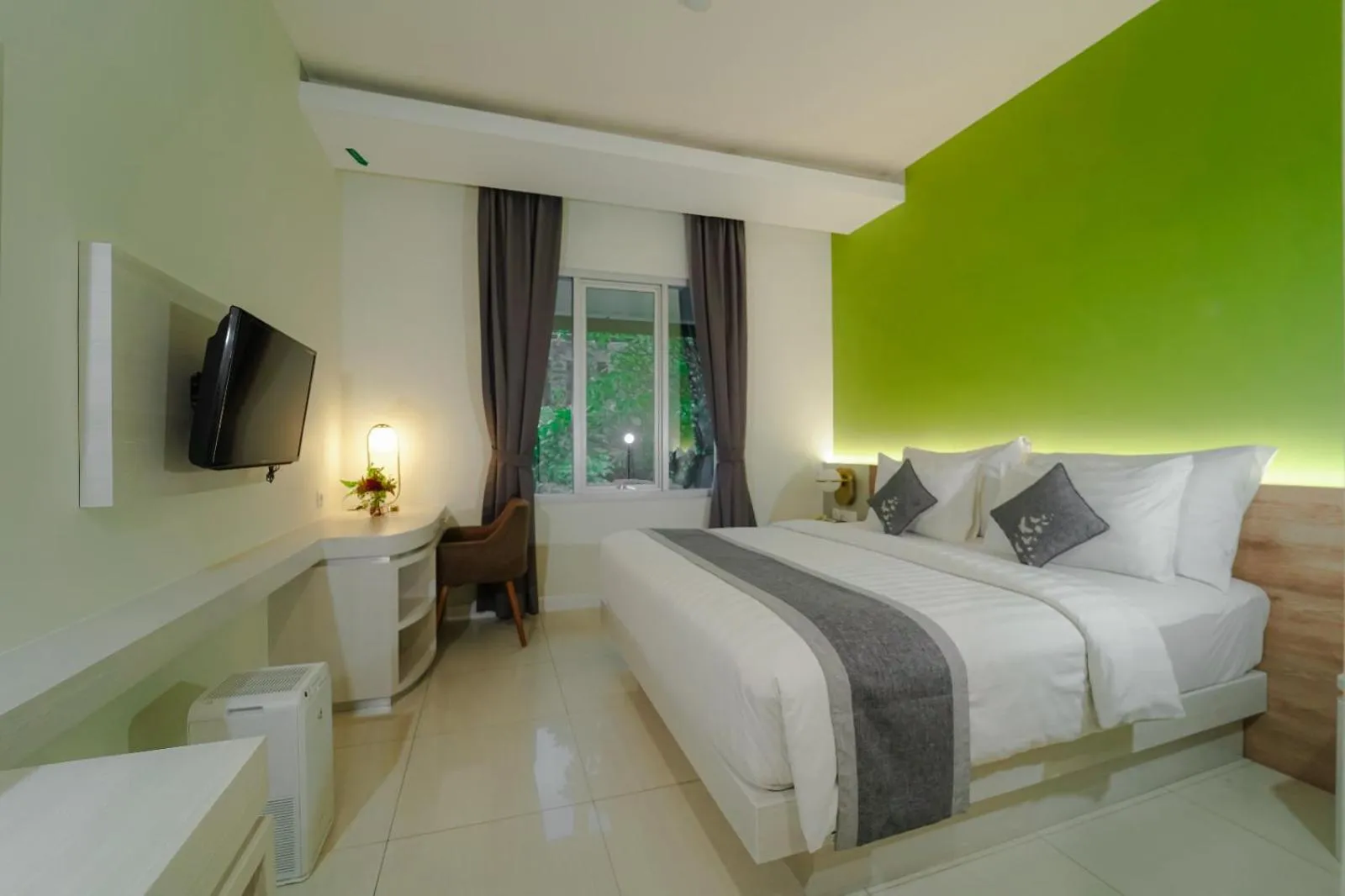 Bed in Patra Bandung Hotel