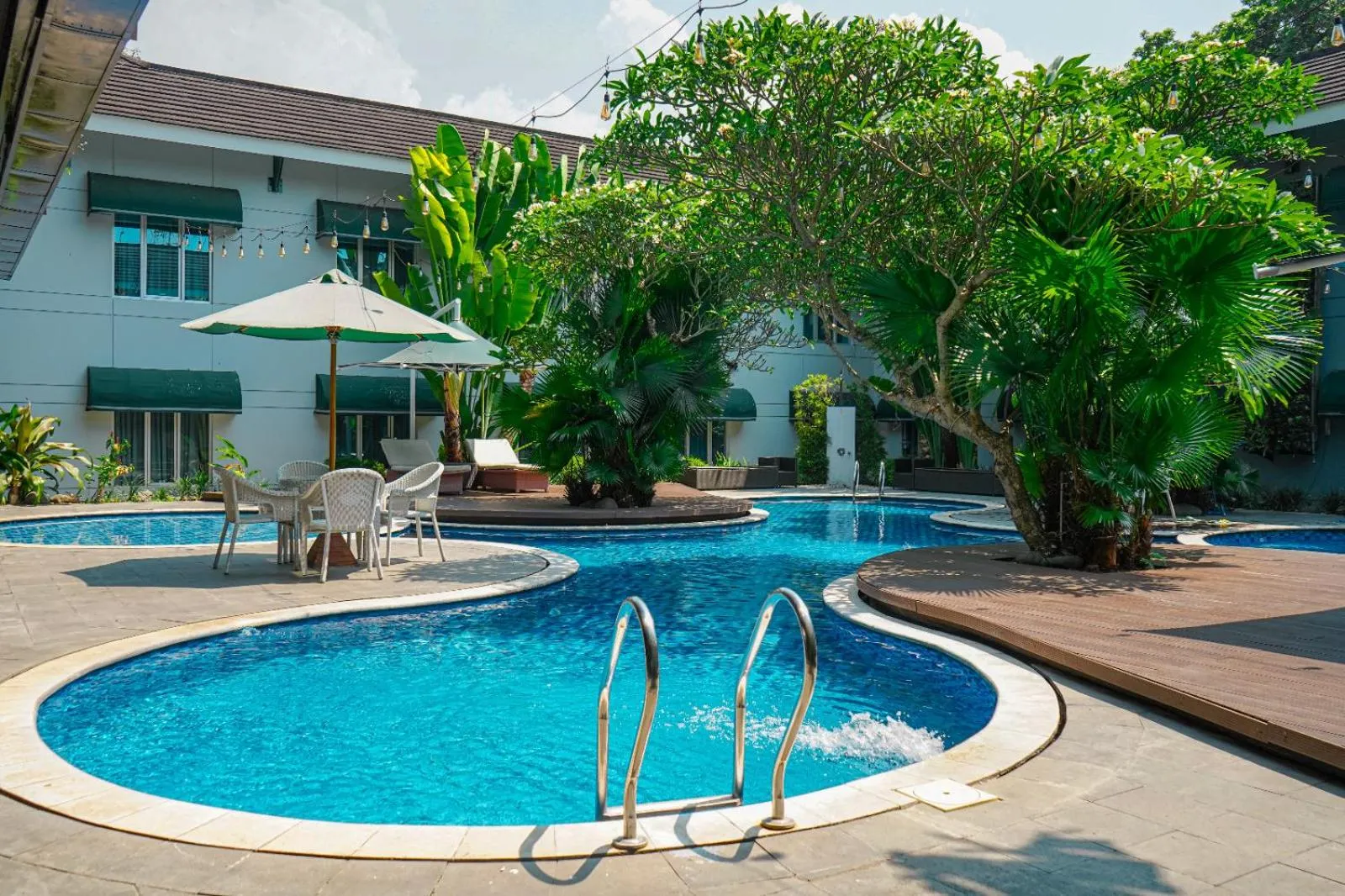 Swimming pool in Patra Bandung Hotel