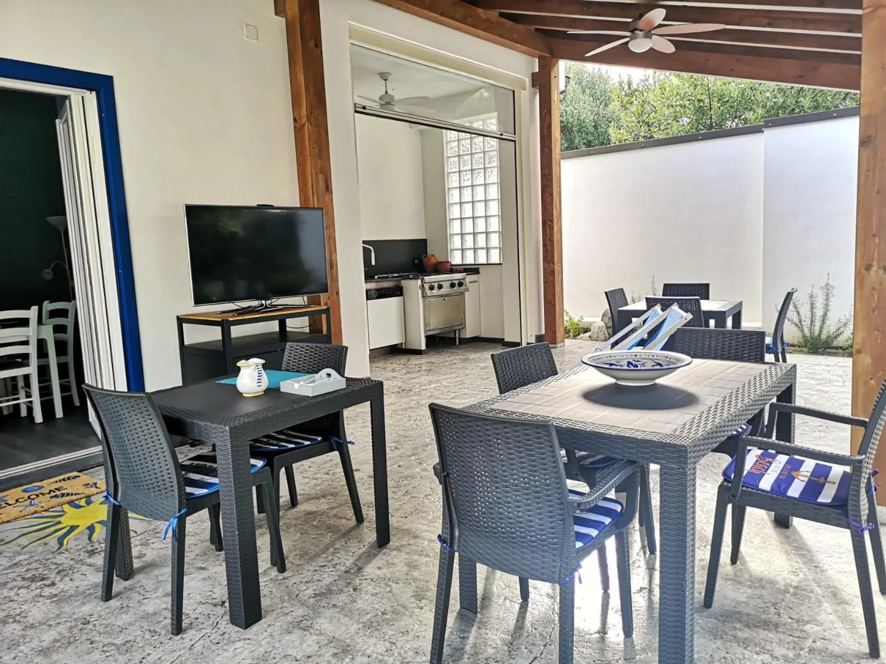 Seating area in La Casa di Anna