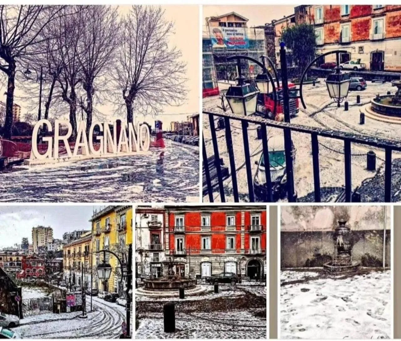 City view in Granoro Gragnano B&B