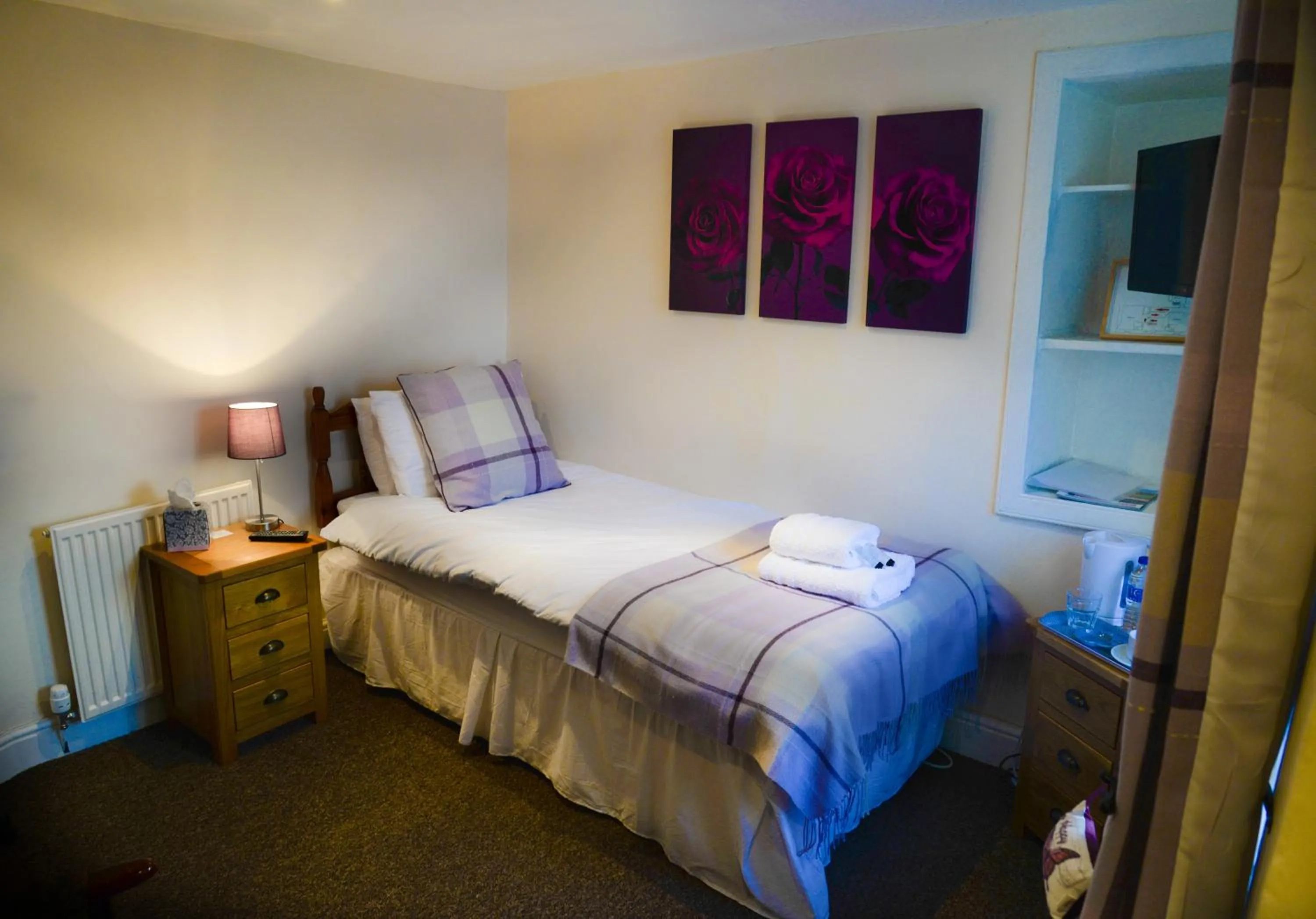Single Room with Shared Bathroom - single occupancy in THE Waterloo Arms Hotel