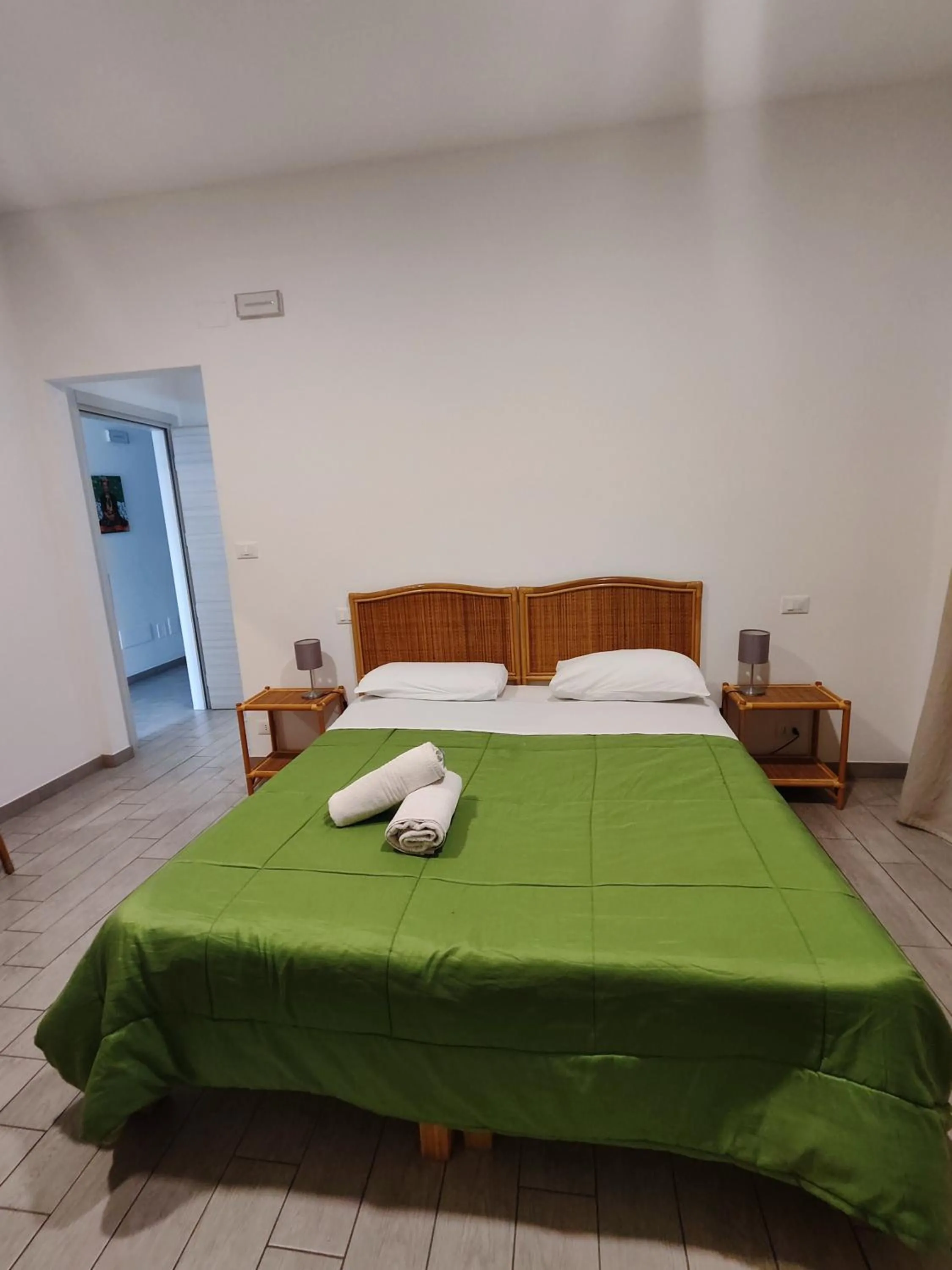 Bed in Hotel Faraglione