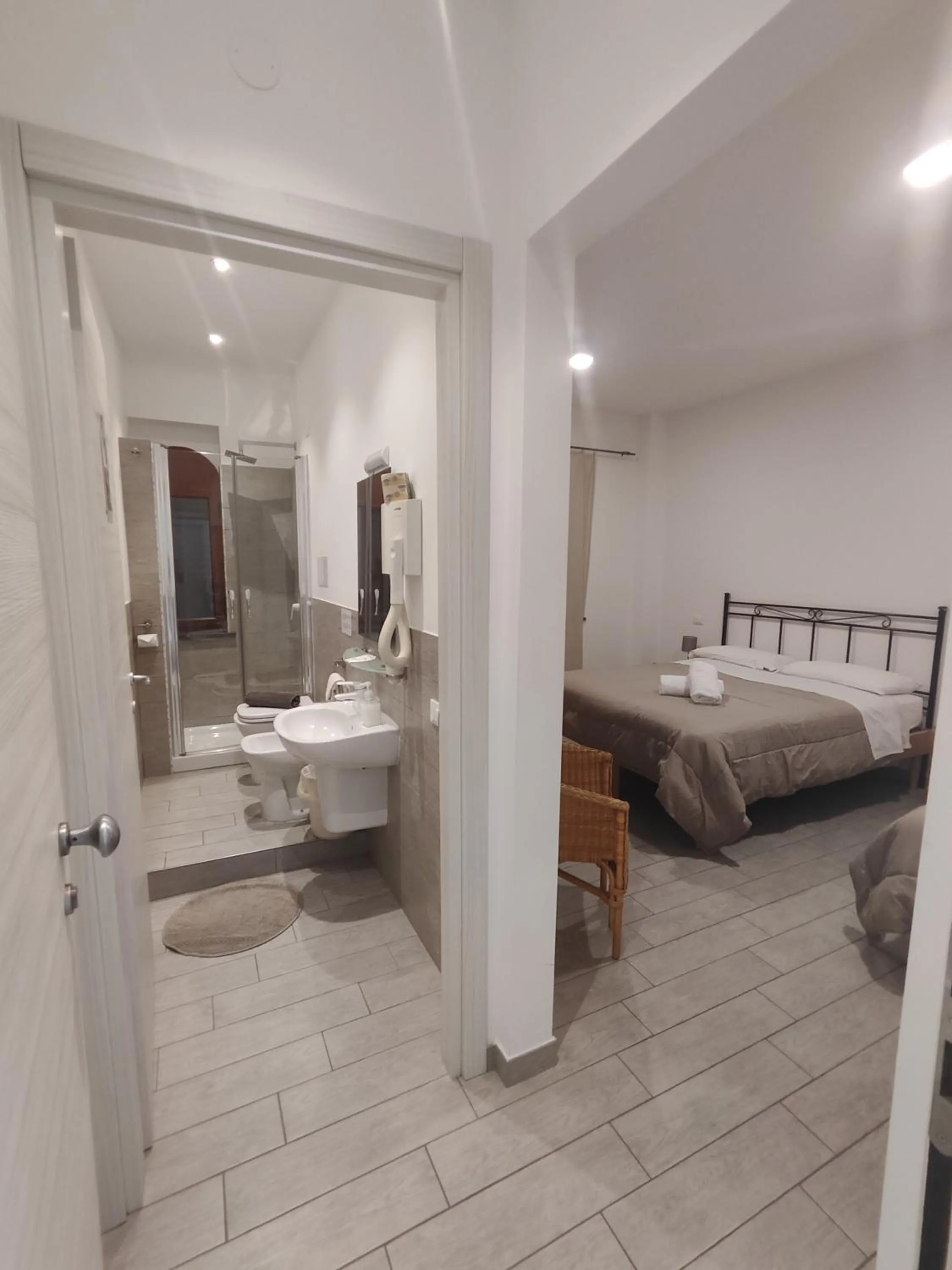 Bed in Hotel Faraglione