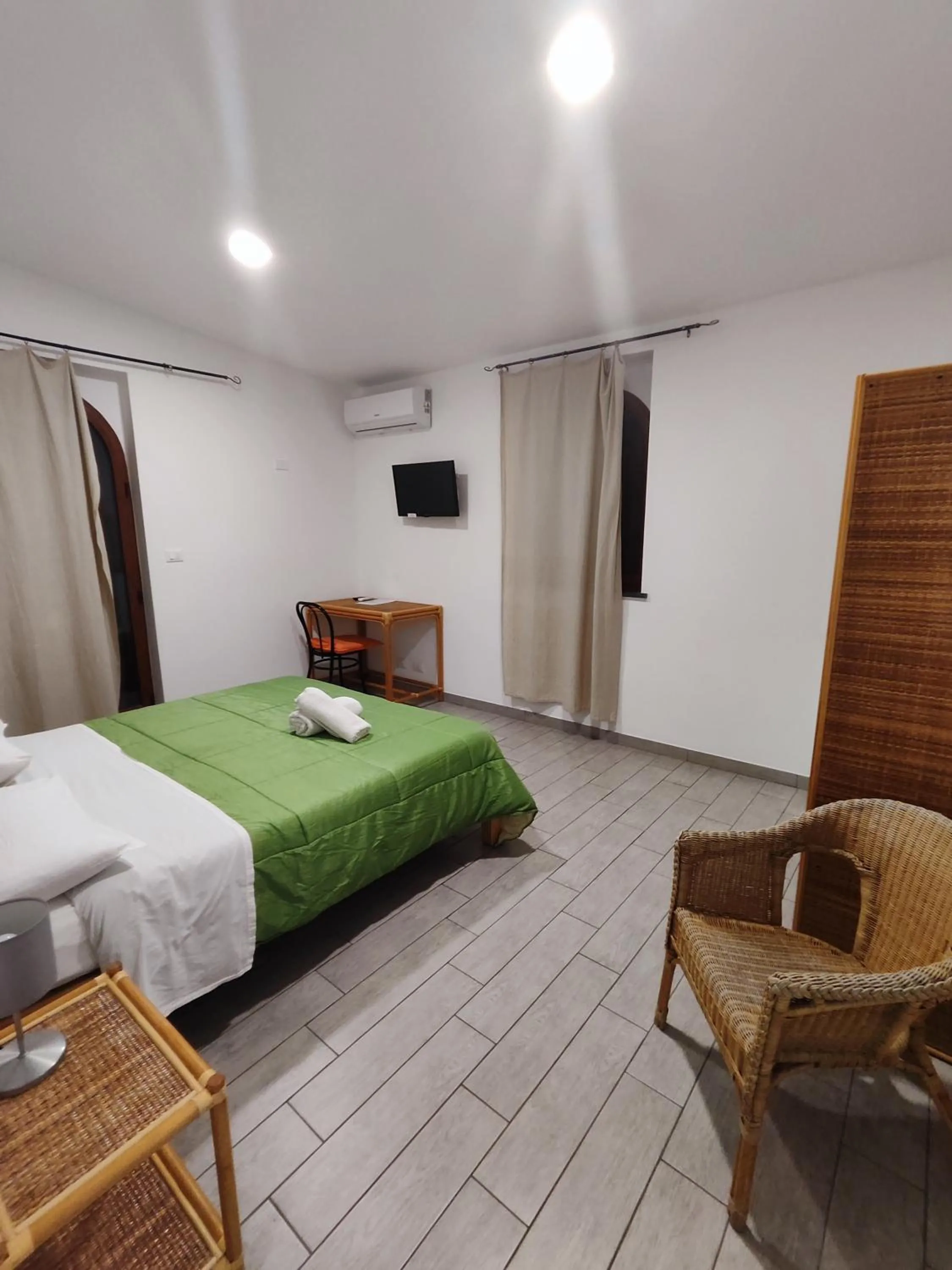 Bed in Hotel Faraglione