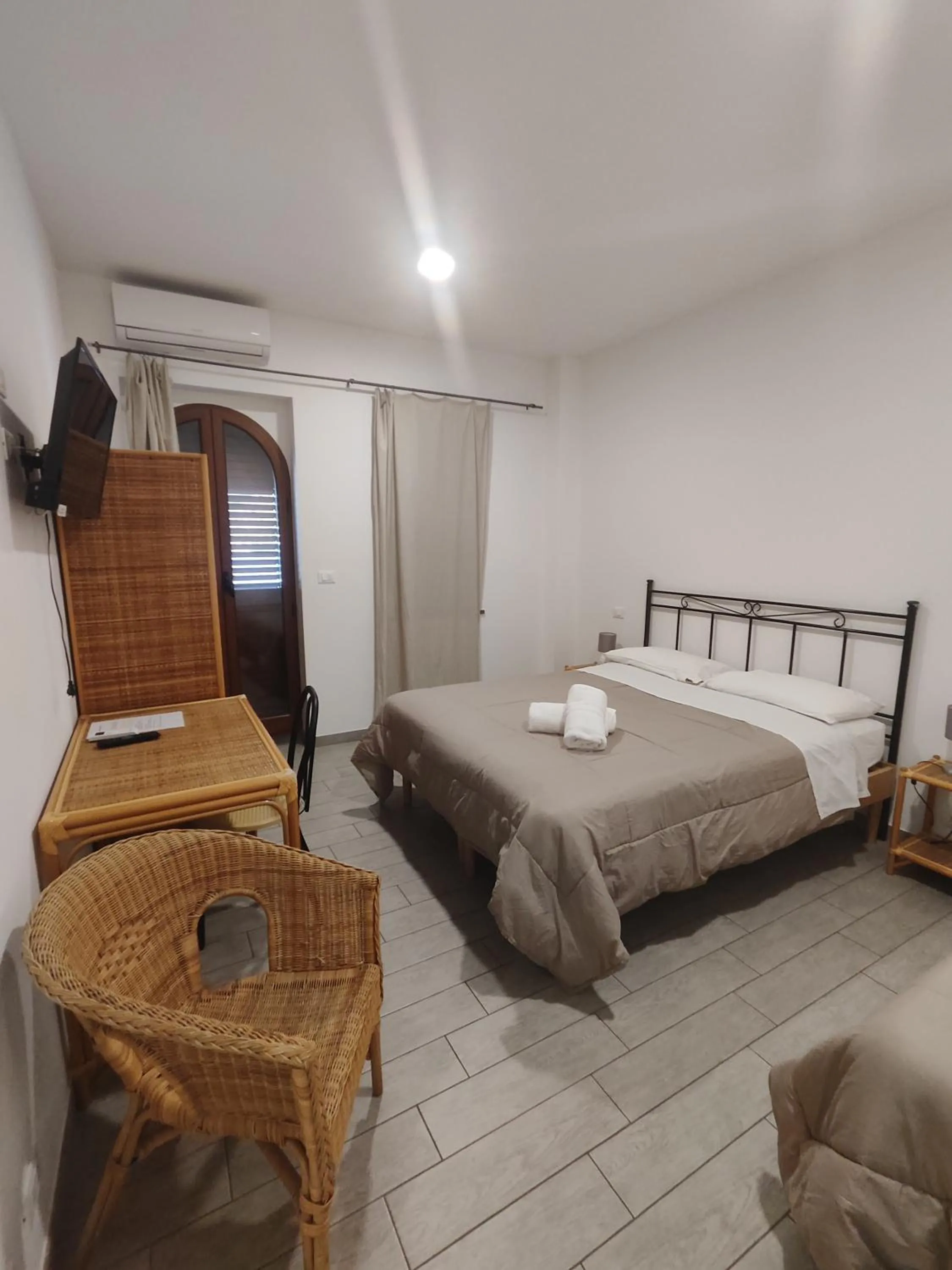 Bed in Hotel Faraglione