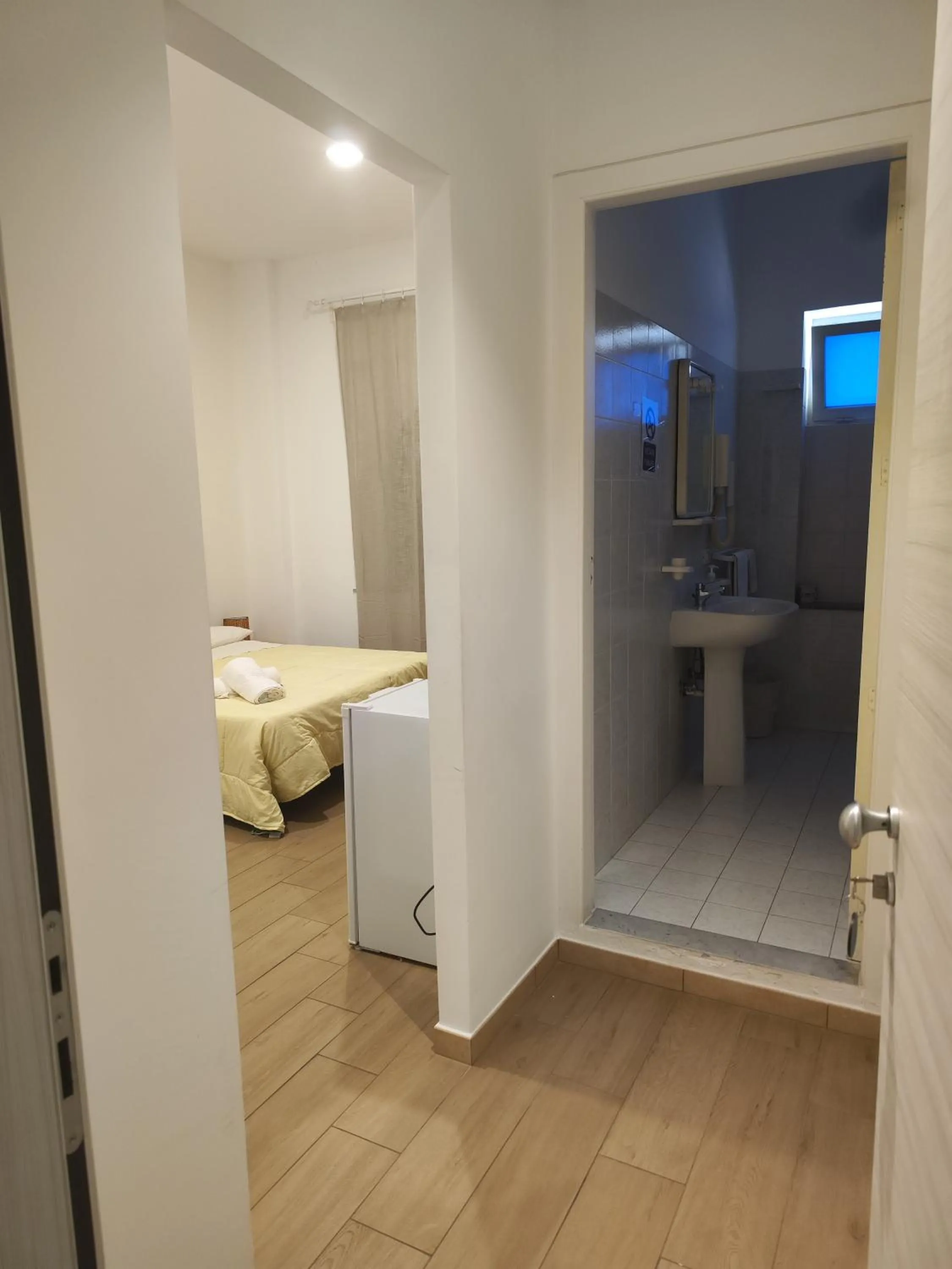 Bed in Hotel Faraglione