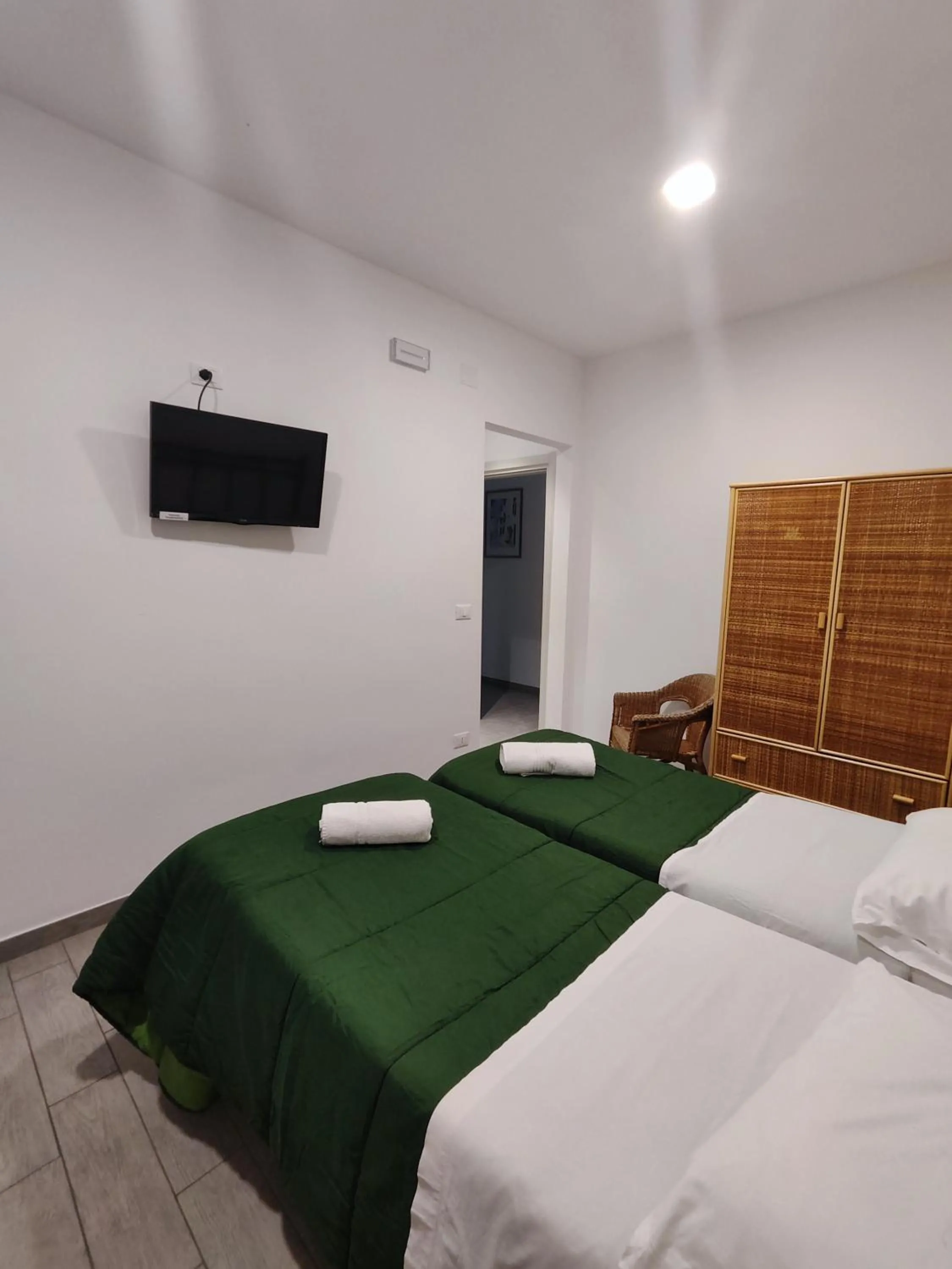 Bed in Hotel Faraglione