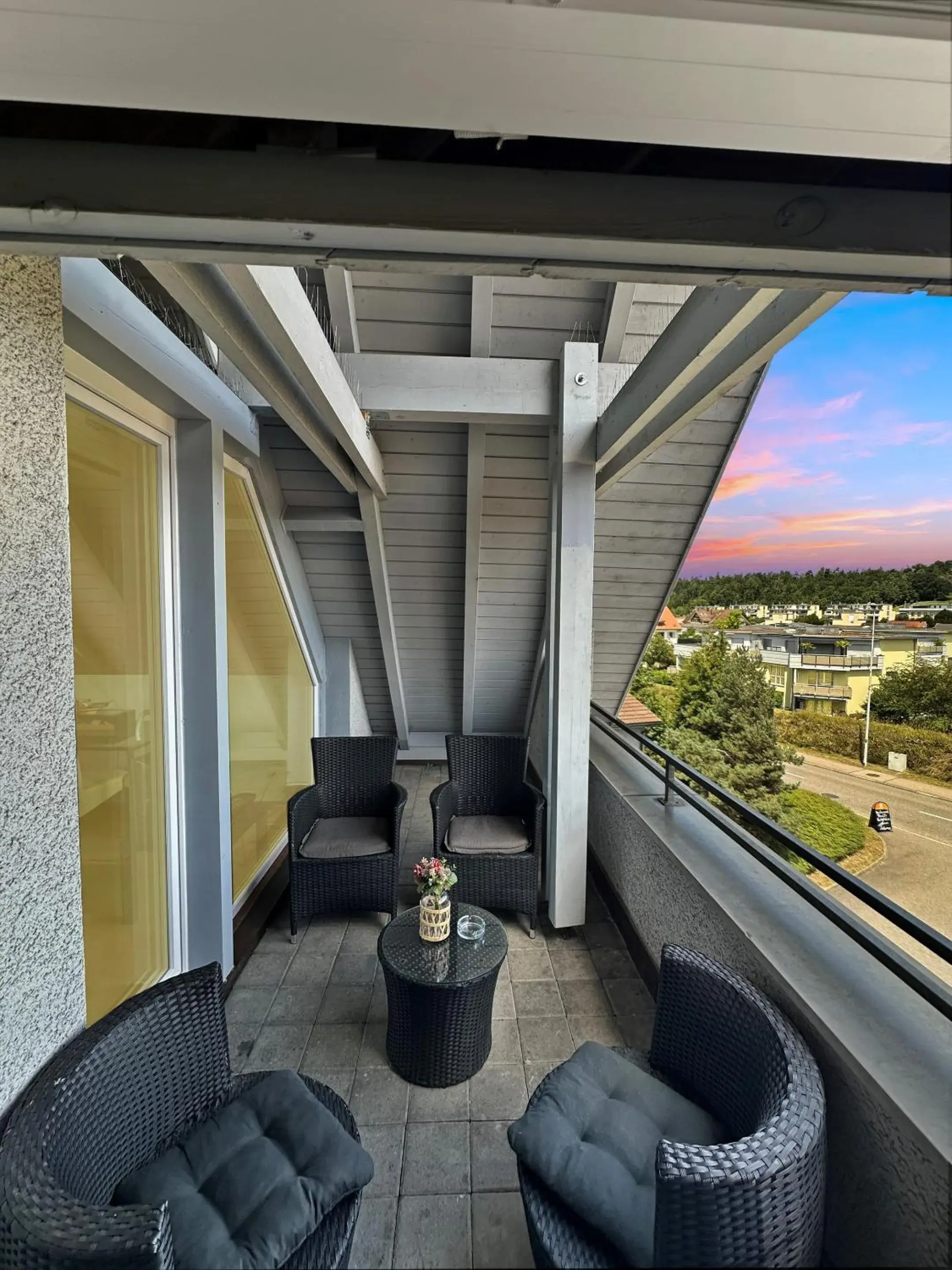 Balcony/Terrace in Centra Hotel Zurich Balcony/Terrace in Centra Hotel Zurich