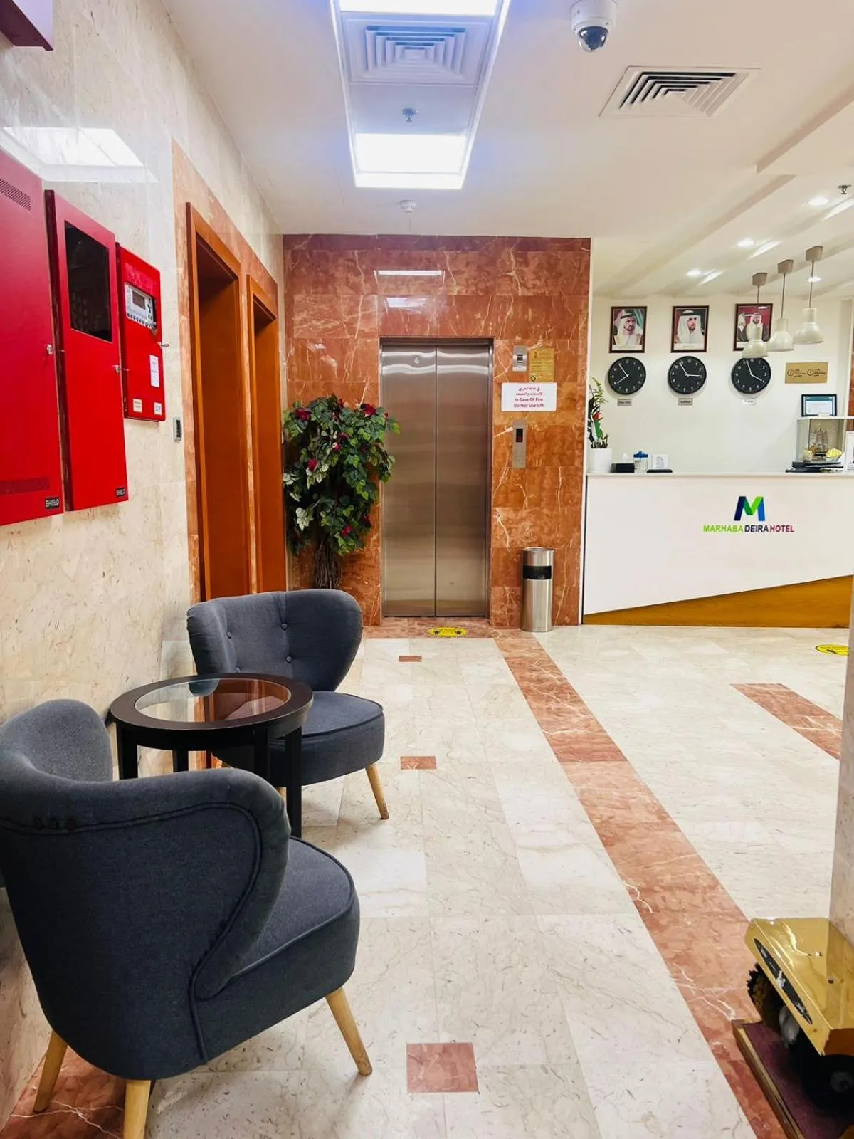 Lobby or reception in Marhaba Deira Hotel