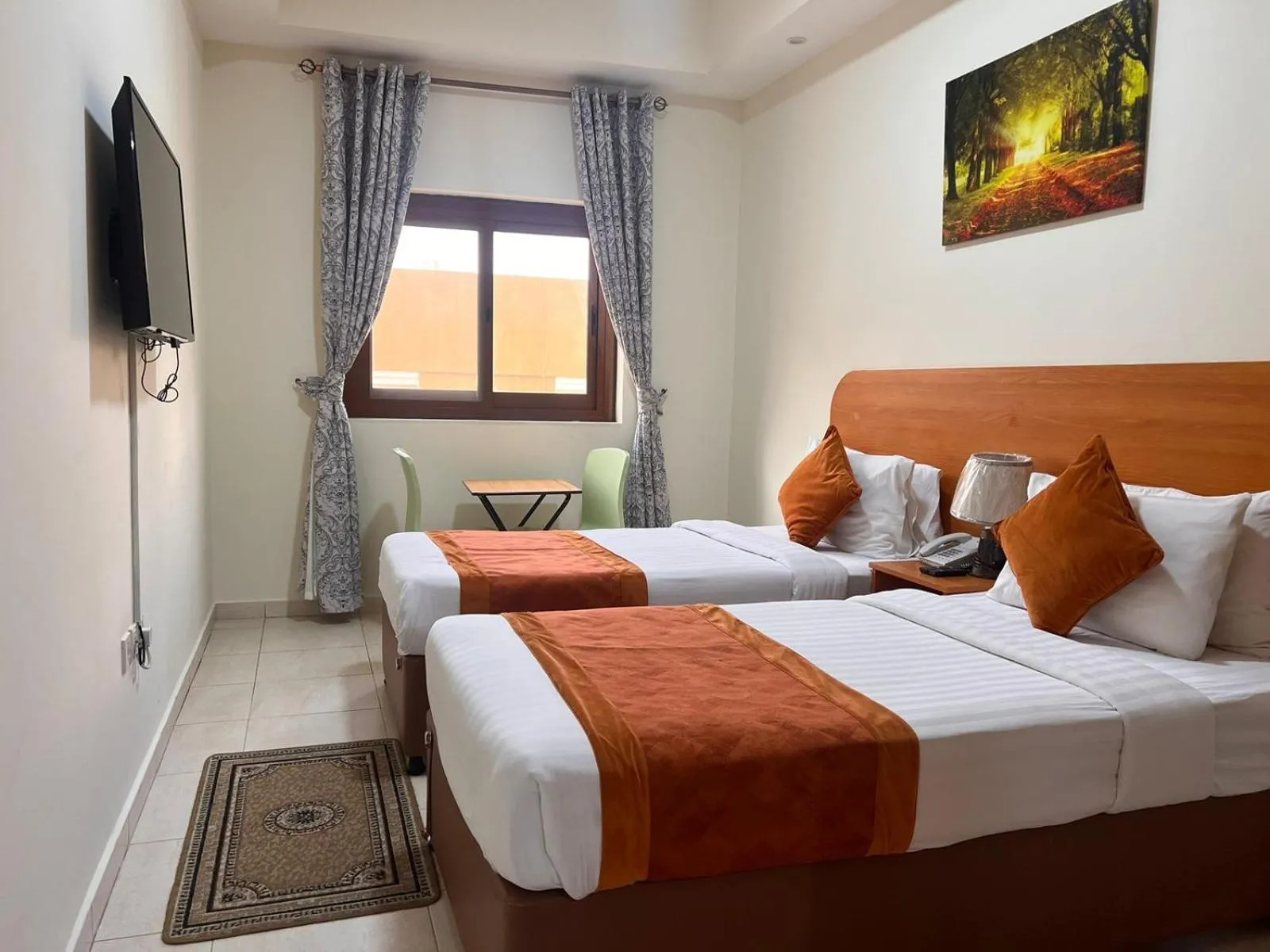 Bed in Marhaba Deira Hotel
