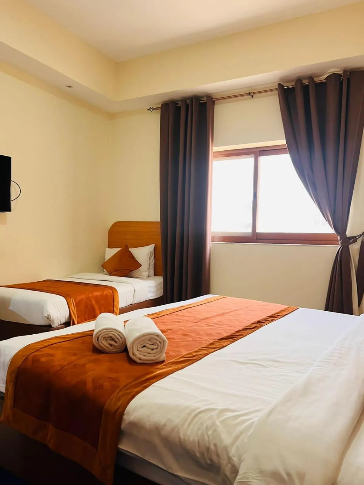 Bed in Marhaba Deira Hotel