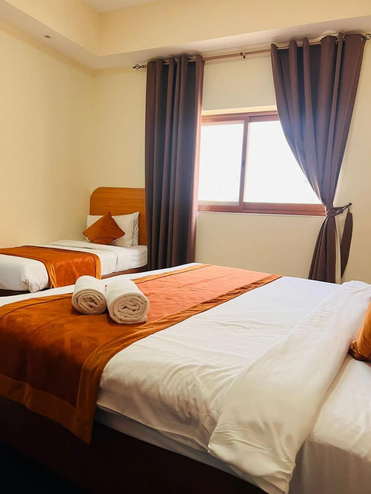 Bed in Marhaba Deira Hotel