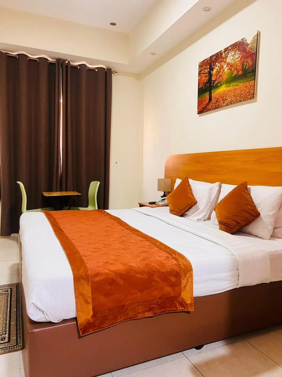 Bed in Marhaba Deira Hotel