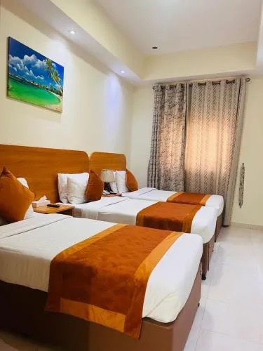 Bed in Marhaba Deira Hotel