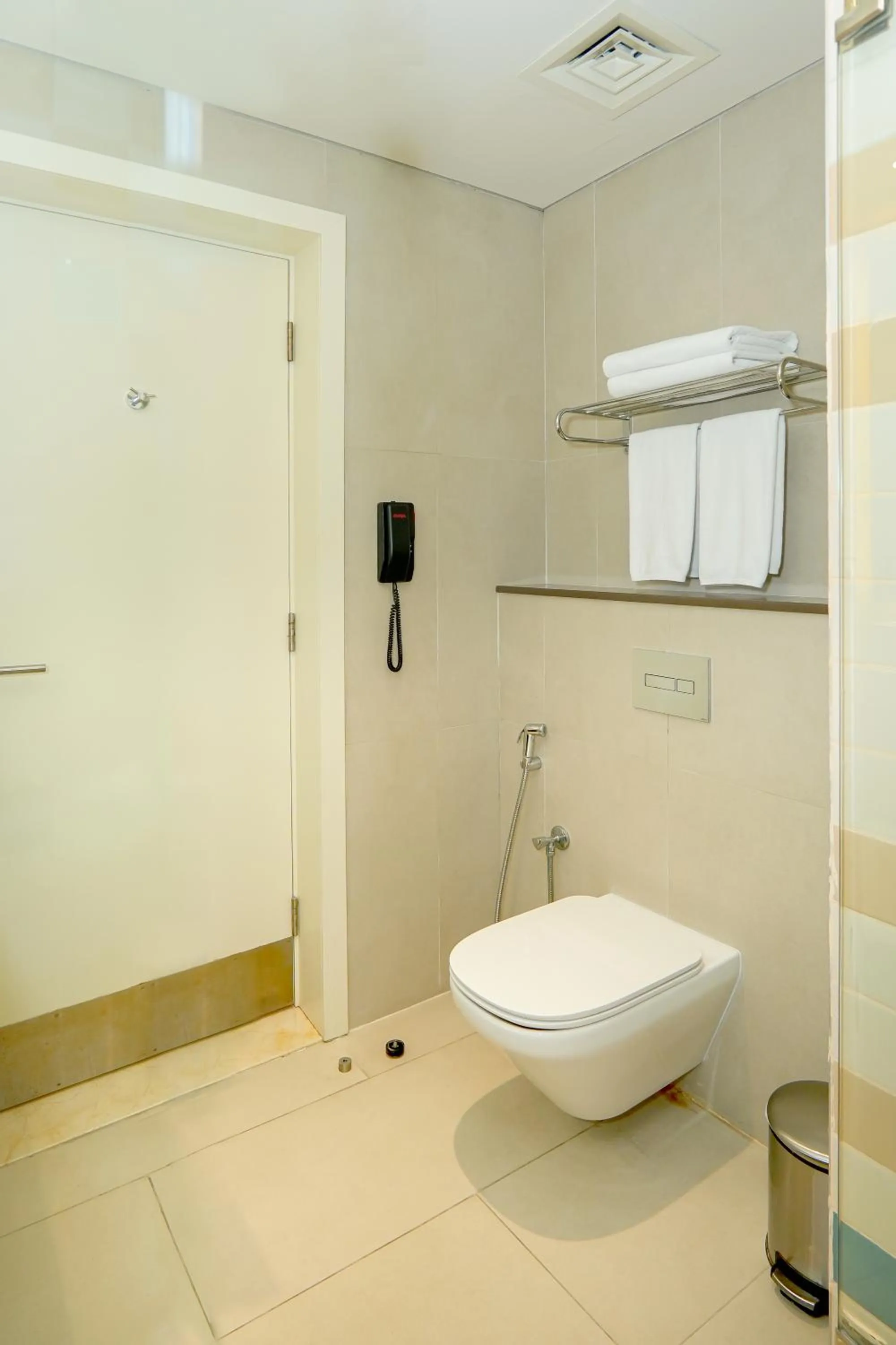 Shower in Pavilion Hotel Al Jaddaf Managed by Nooa