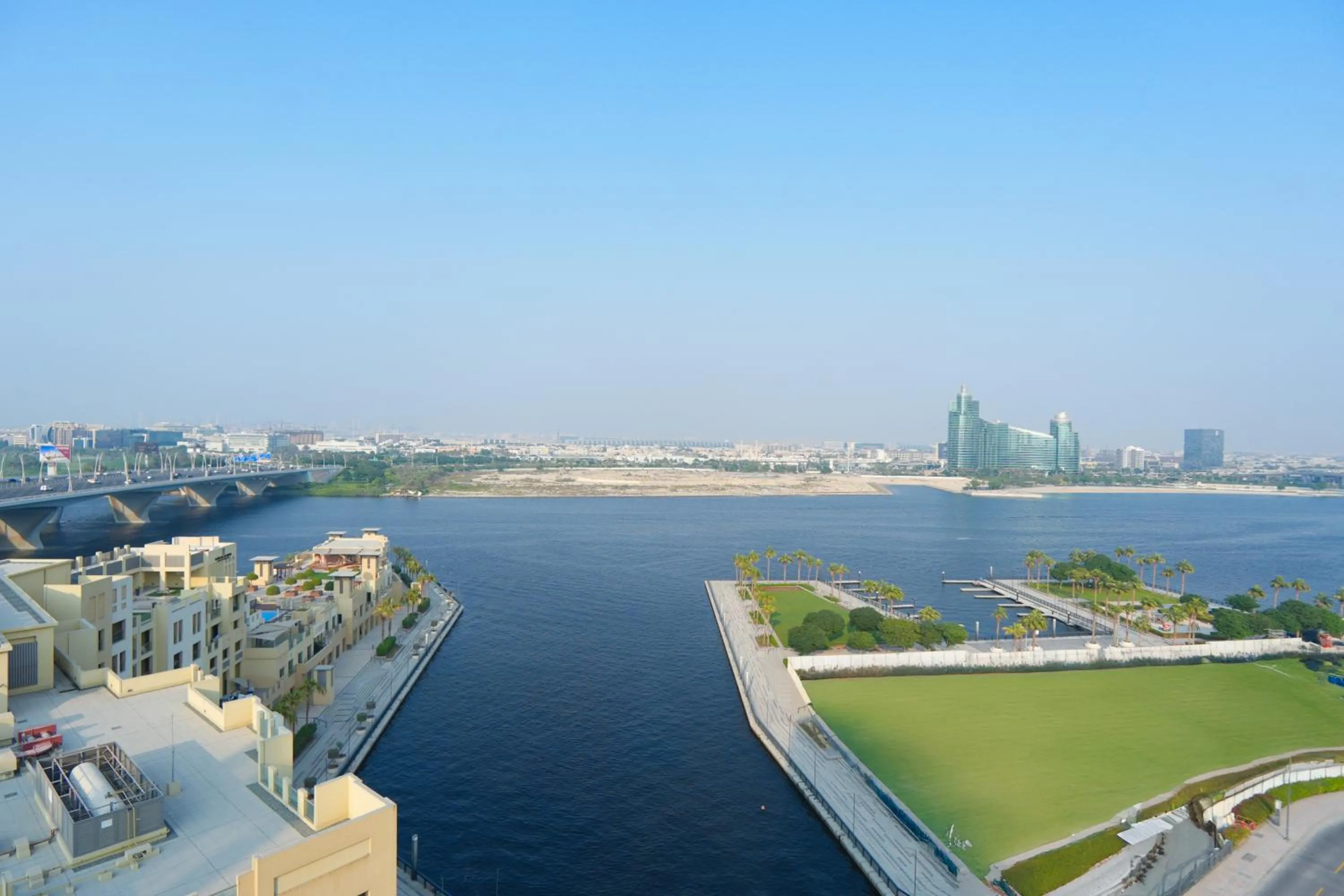 River view in Pavilion Hotel Al Jaddaf Managed by Nooa