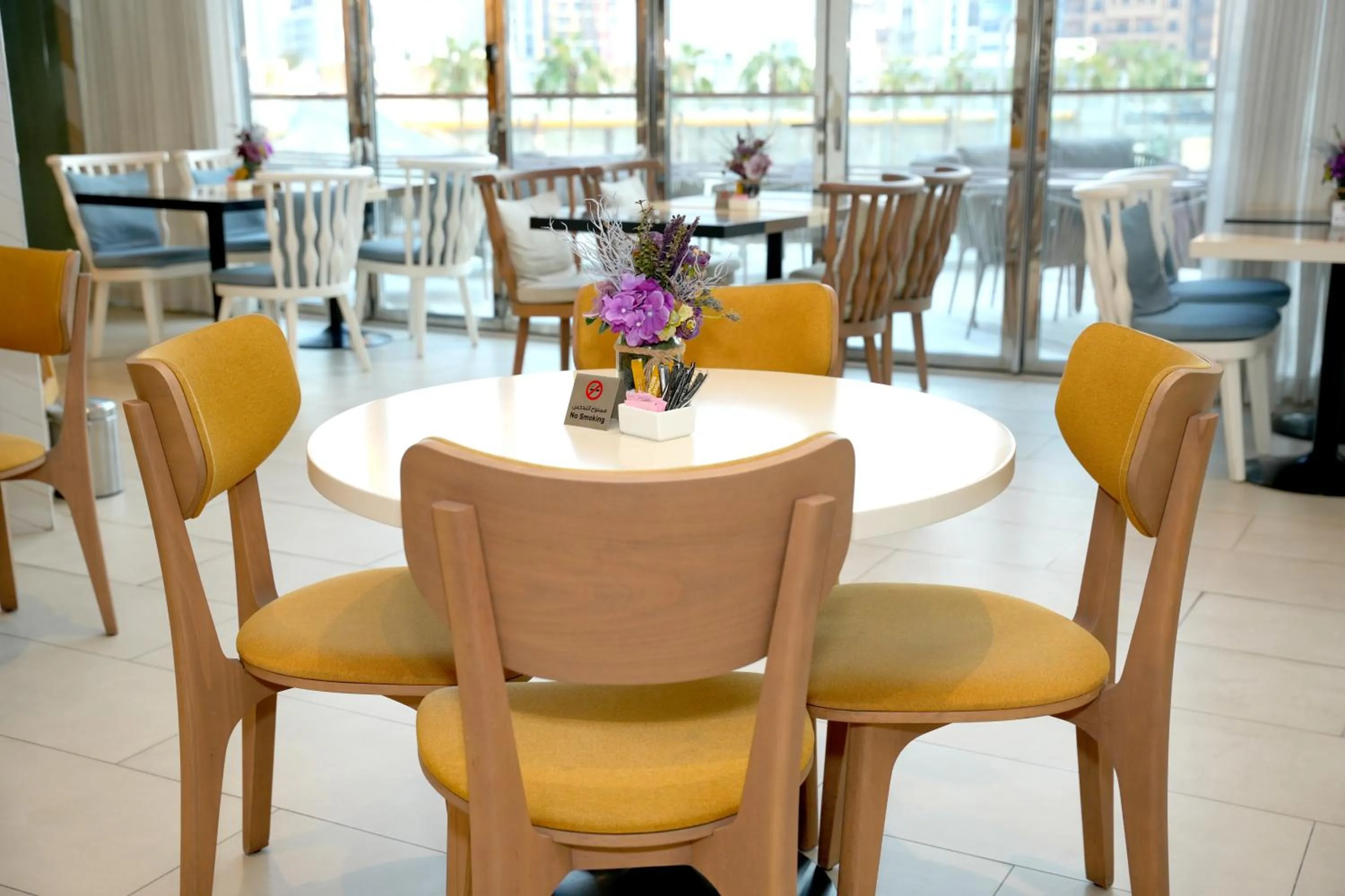 Seating area in Pavilion Hotel Al Jaddaf Managed by Nooa