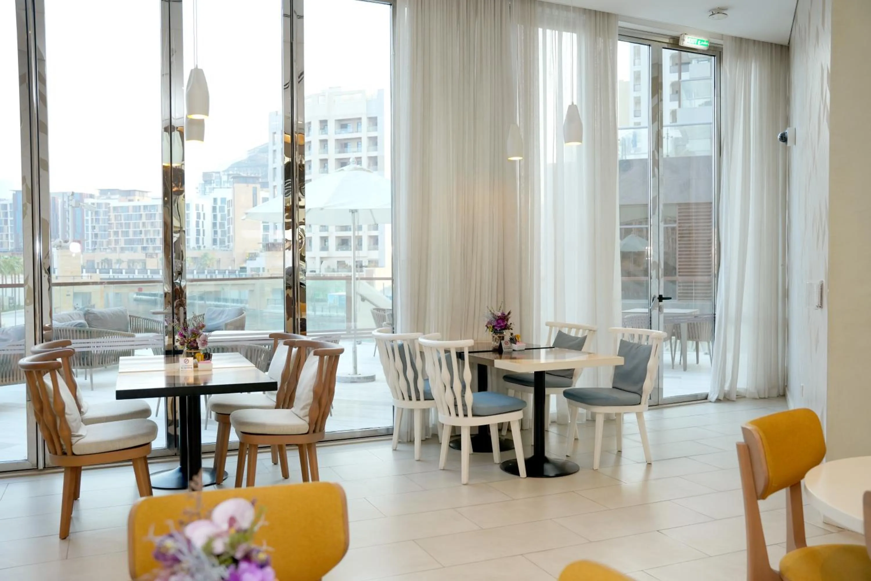 Seating area in Pavilion Hotel Al Jaddaf Managed by Nooa