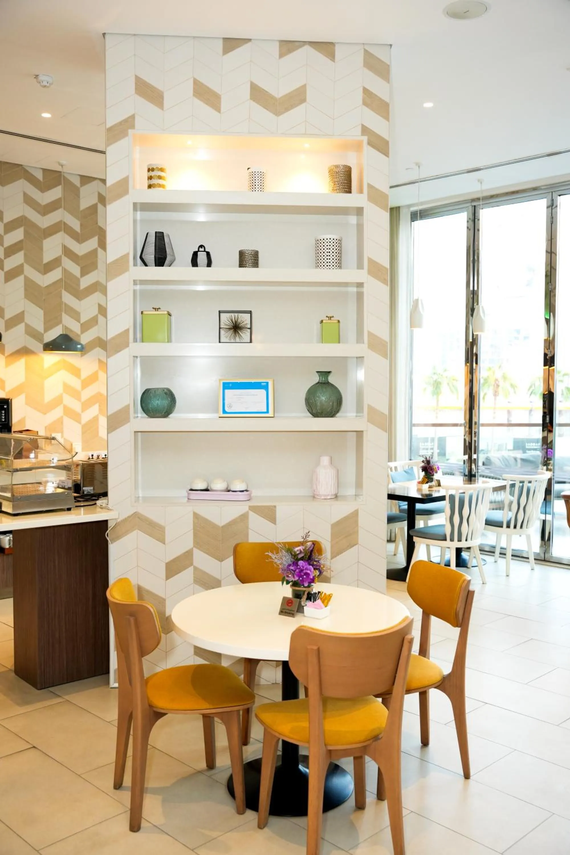 Seating area in Pavilion Hotel Al Jaddaf Managed by Nooa