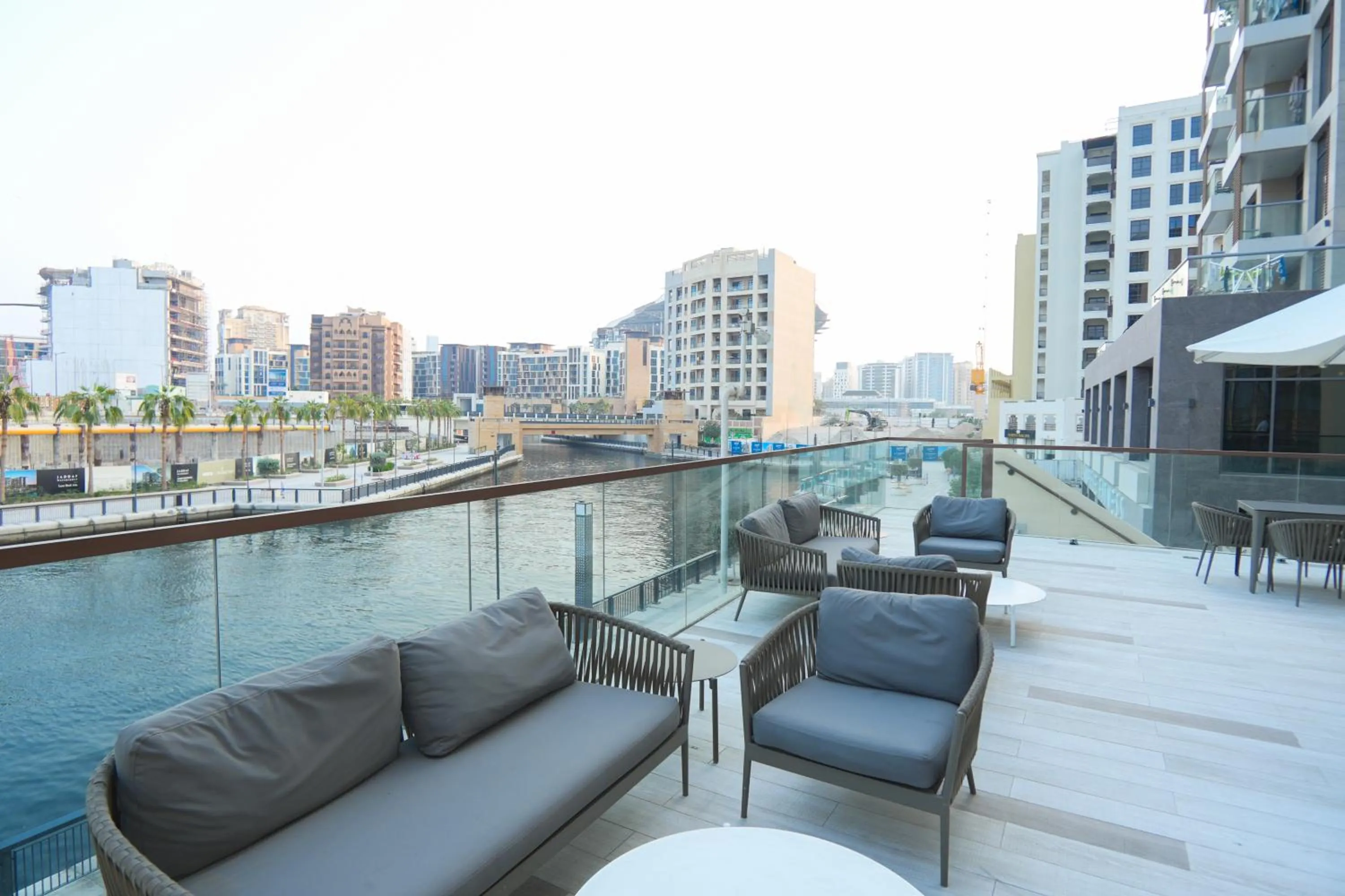 Balcony/Terrace in Pavilion Hotel Al Jaddaf Managed by Nooa