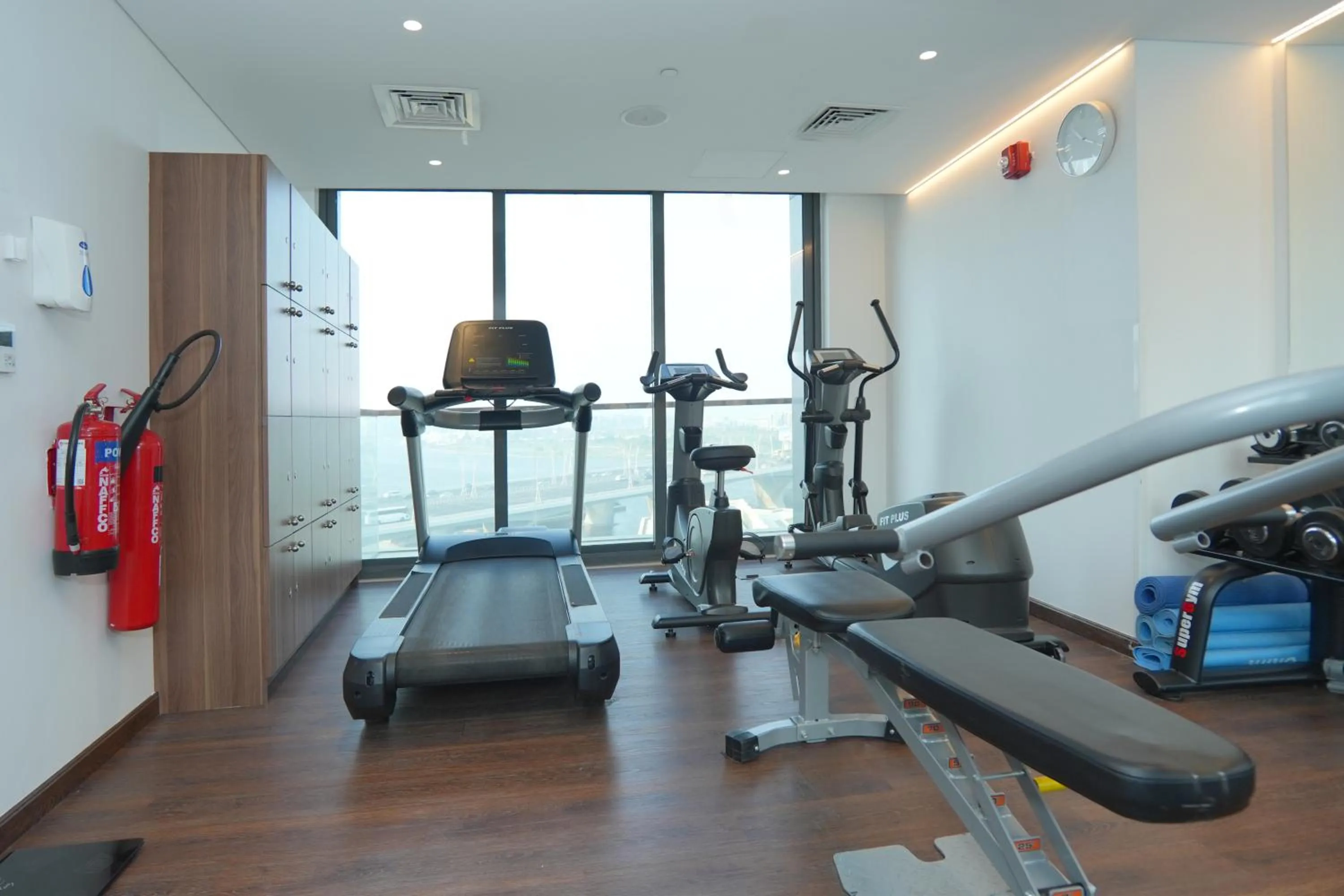 Fitness centre/facilities in Pavilion Hotel Al Jaddaf Managed by Nooa