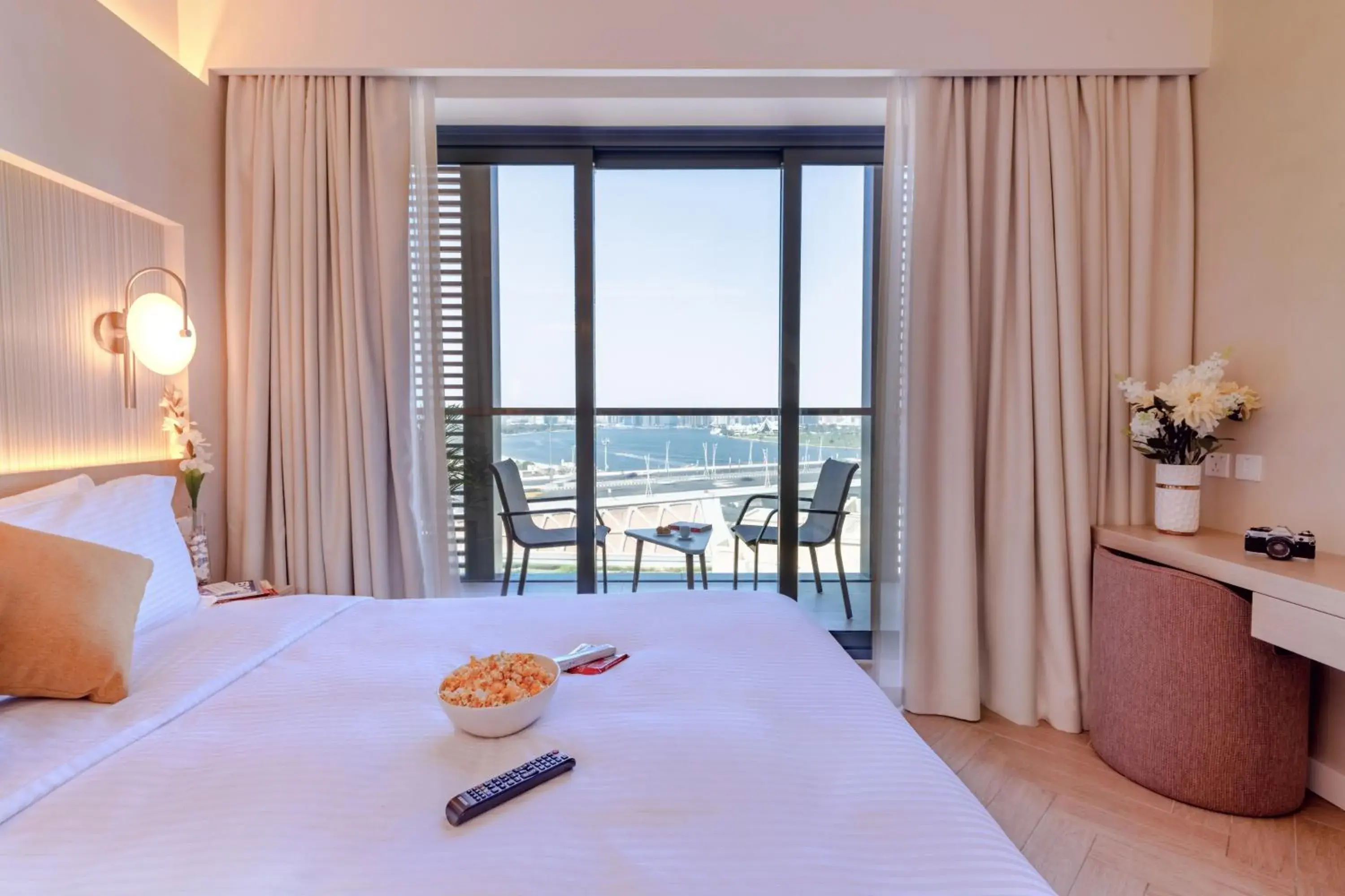 Deluxe Room with Balcony (Promenade and City View) in Pavilion Hotel Al Jaddaf - Managed by Nooa Deluxe Room with Balcony (Promenade and City View) in Pavilion Hotel Al Jaddaf - Managed by Nooa