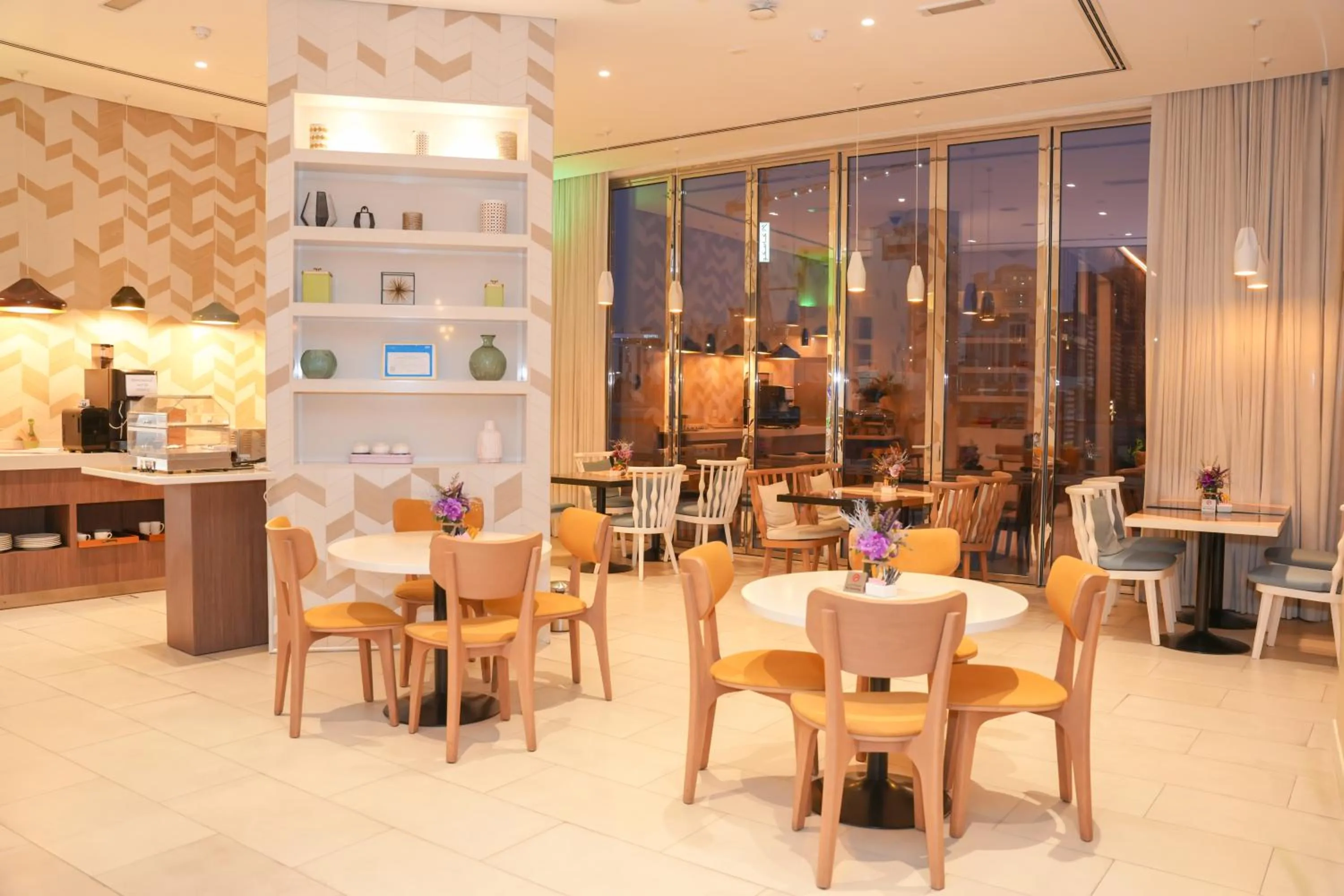 Dining area in Pavilion Hotel Al Jaddaf Managed by Nooa