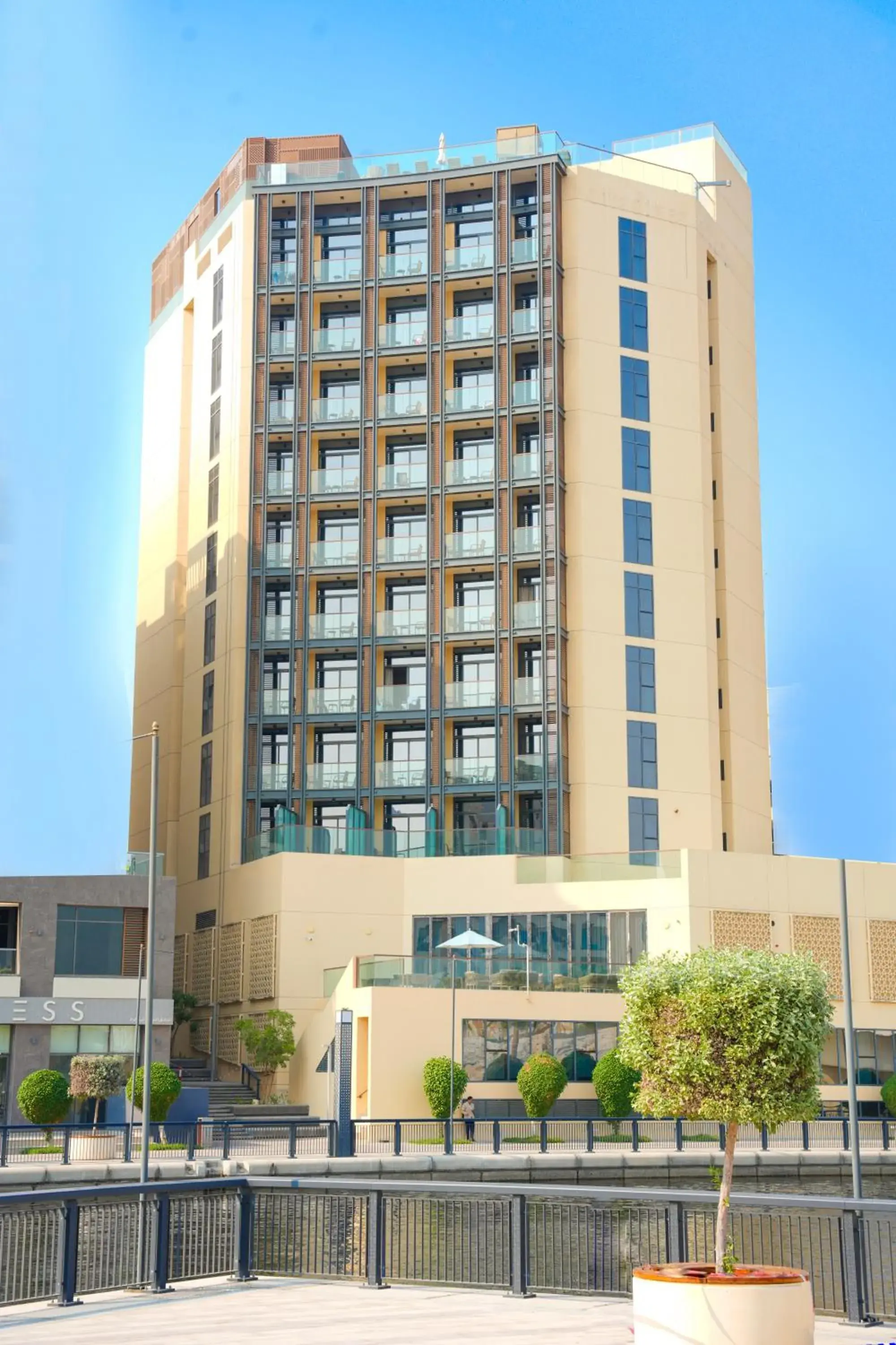 Property building in Pavilion Hotel Al Jaddaf - Managed by Nooa Property building in Pavilion Hotel Al Jaddaf - Managed by Nooa