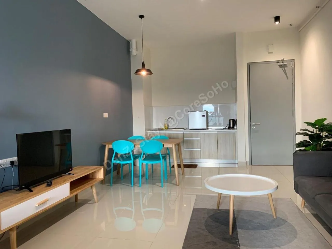 TV and multimedia in DanzaStay1@CoreSoHo - nearby KLIA