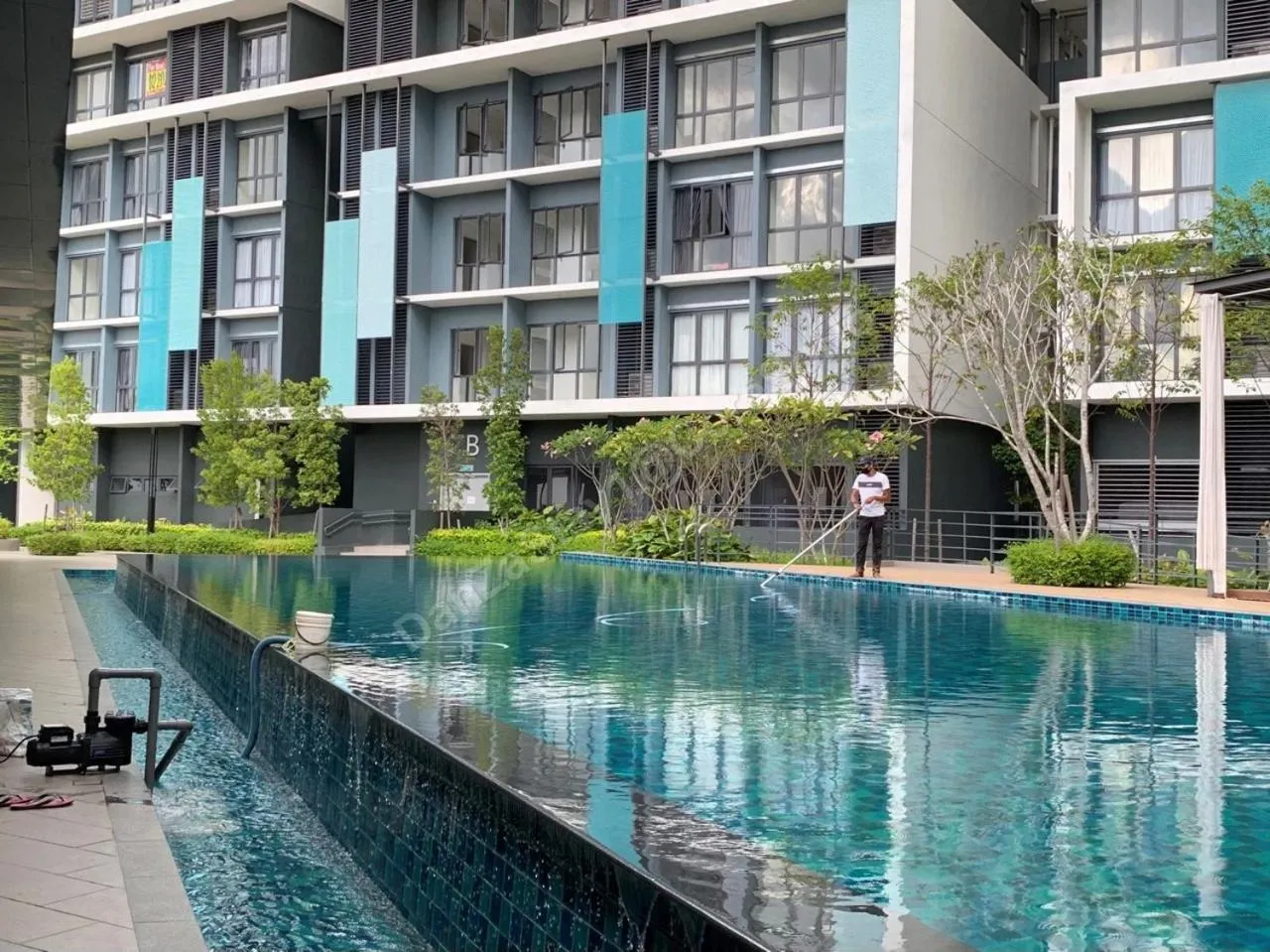 Swimming pool in DanzaStay1@CoreSoHo - nearby KLIA