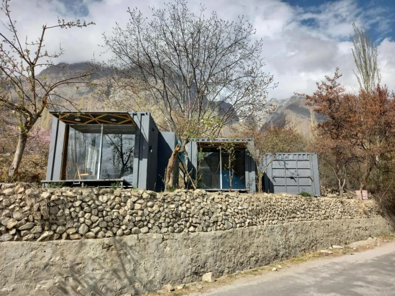 Property building in Grapes Garden Resort Hunza