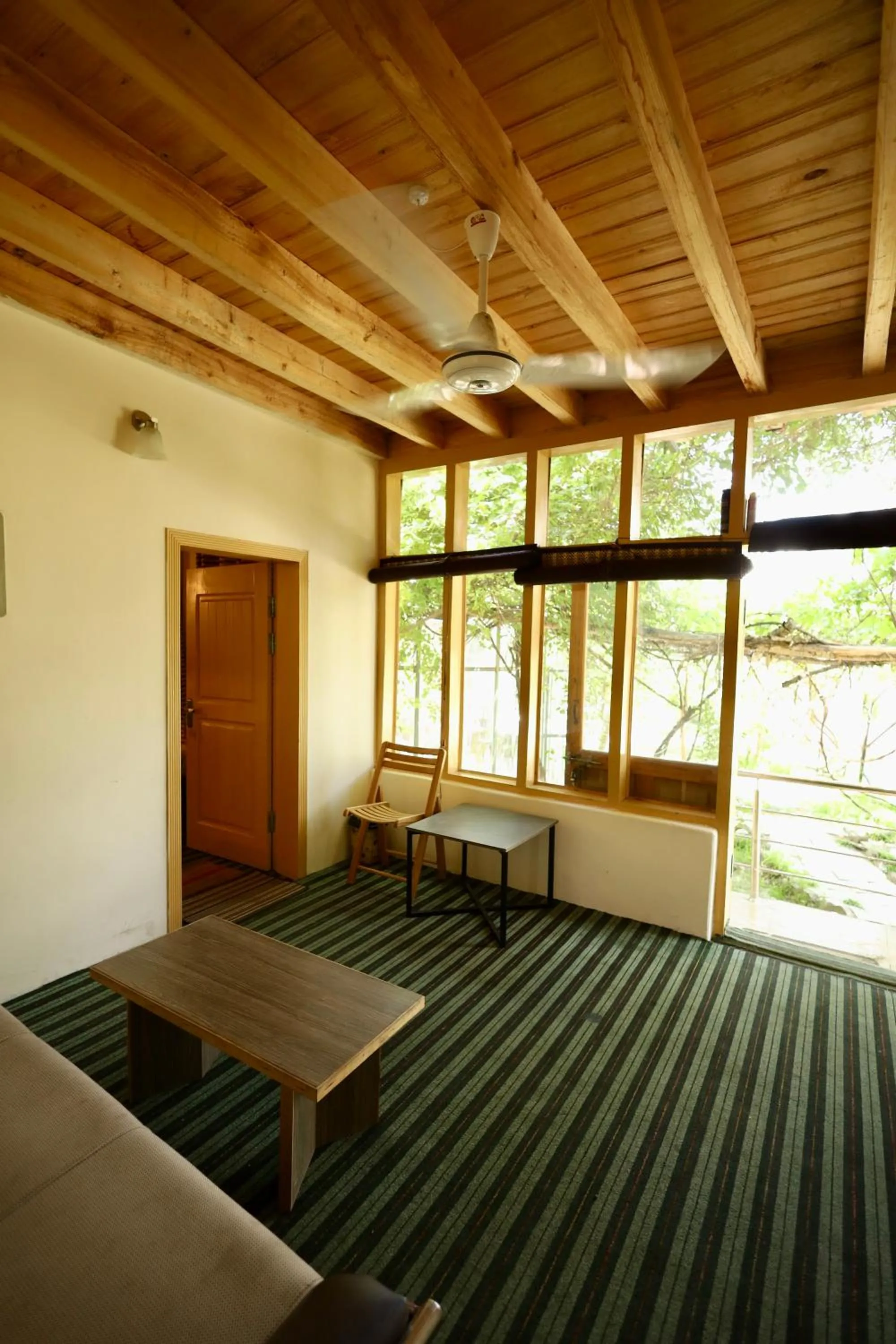 sunbed in Grapes Garden Resort Hunza