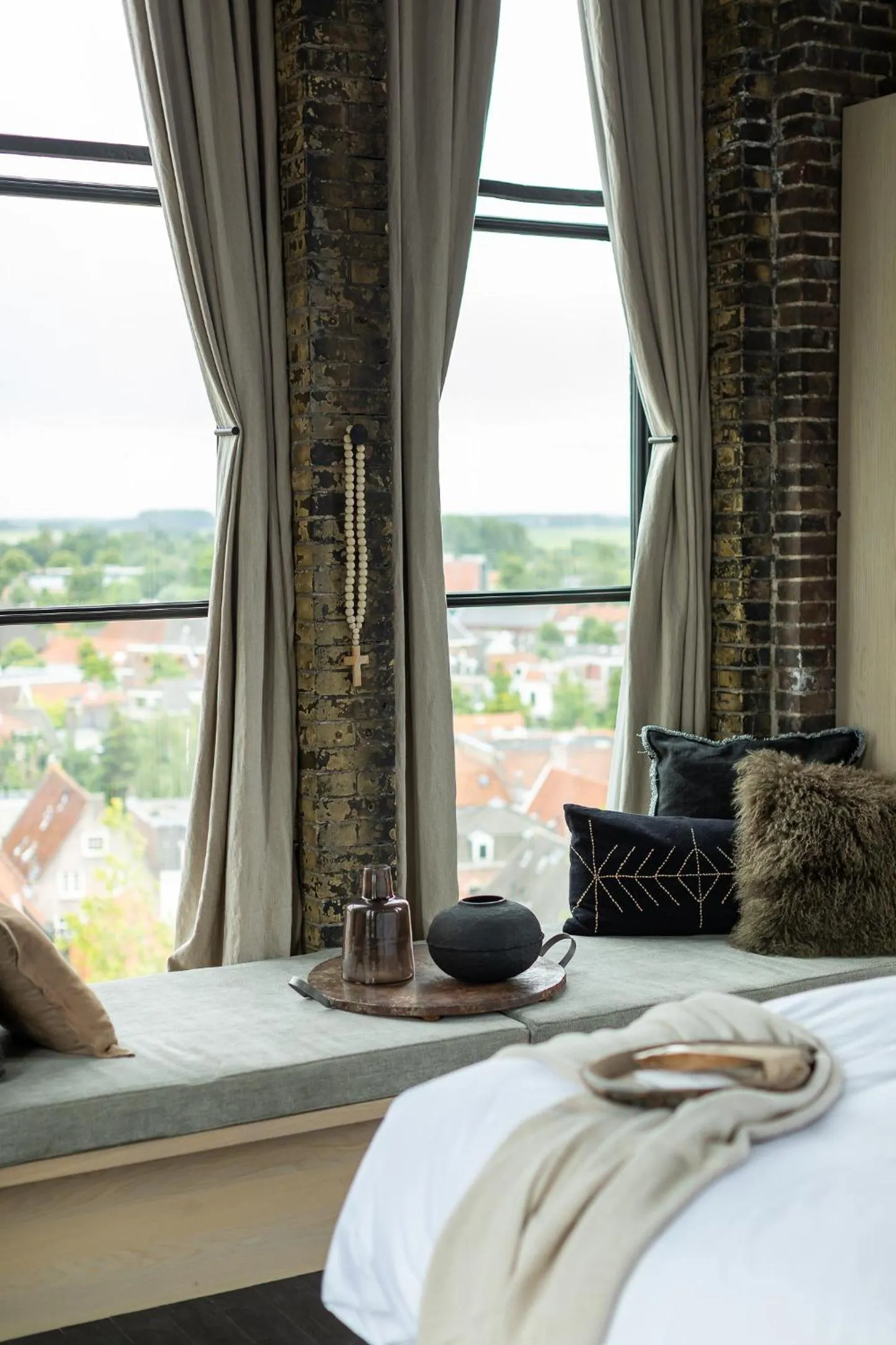 Seating area, Bed in The Clock Tower