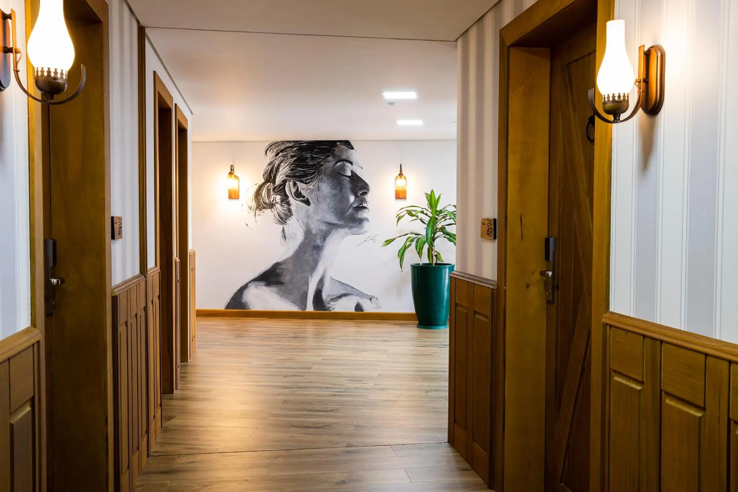 Decorative detail in Cerro Azul Hotel Fazenda