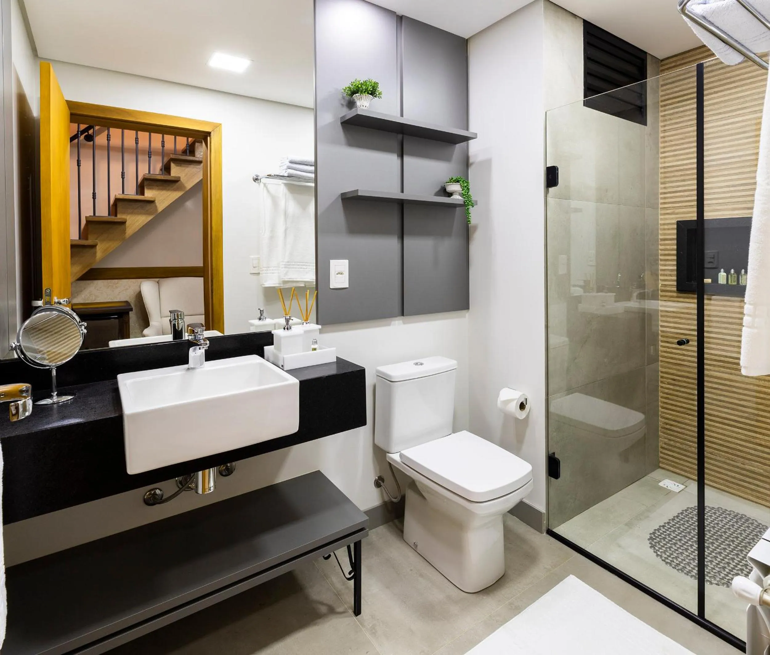 Shower in Cerro Azul Hotel Fazenda