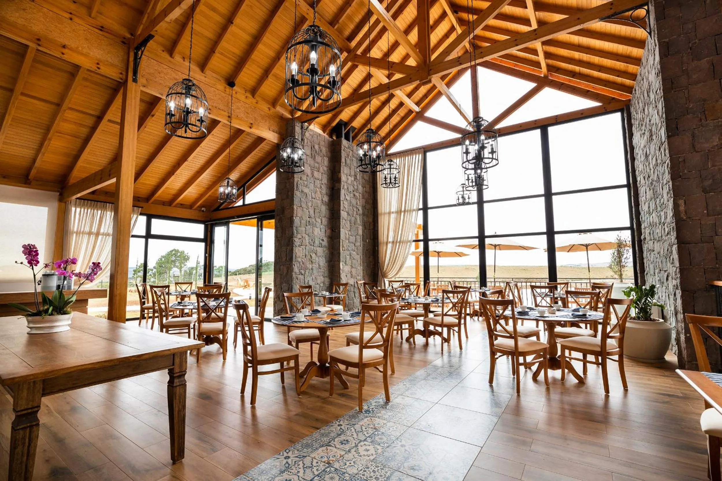 Restaurant/places to eat in Cerro Azul Hotel Fazenda