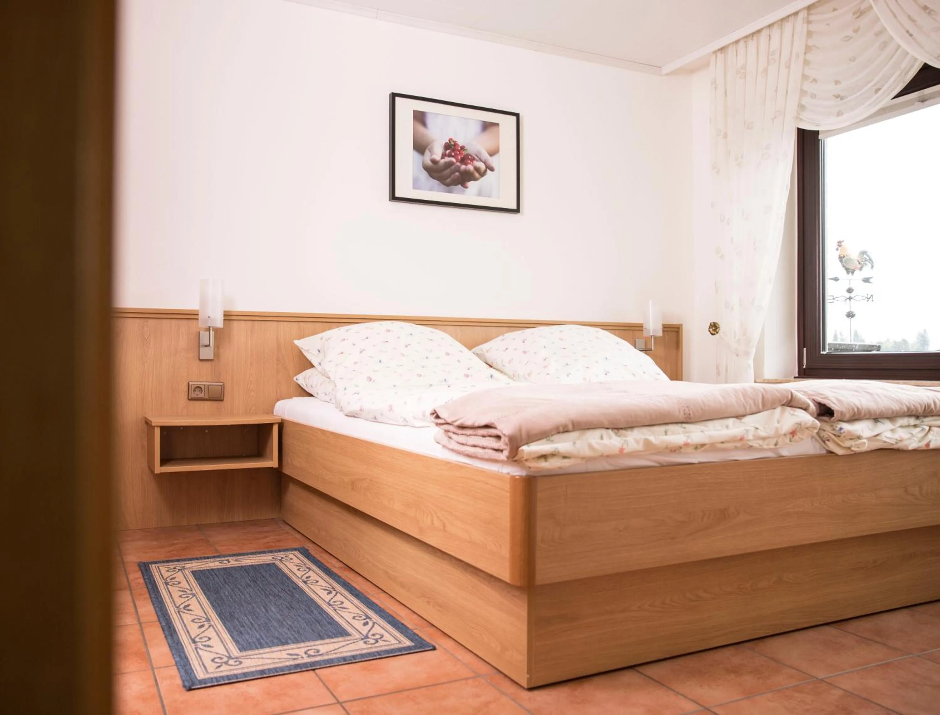 Photo of the whole room, Bed in Landhaus Fischer