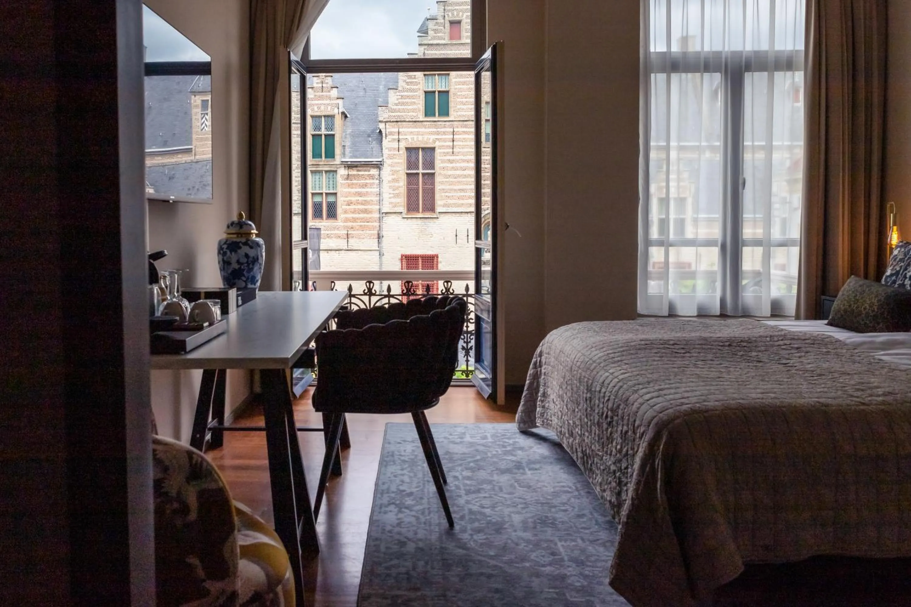 Bed in Boutique Hotel No5