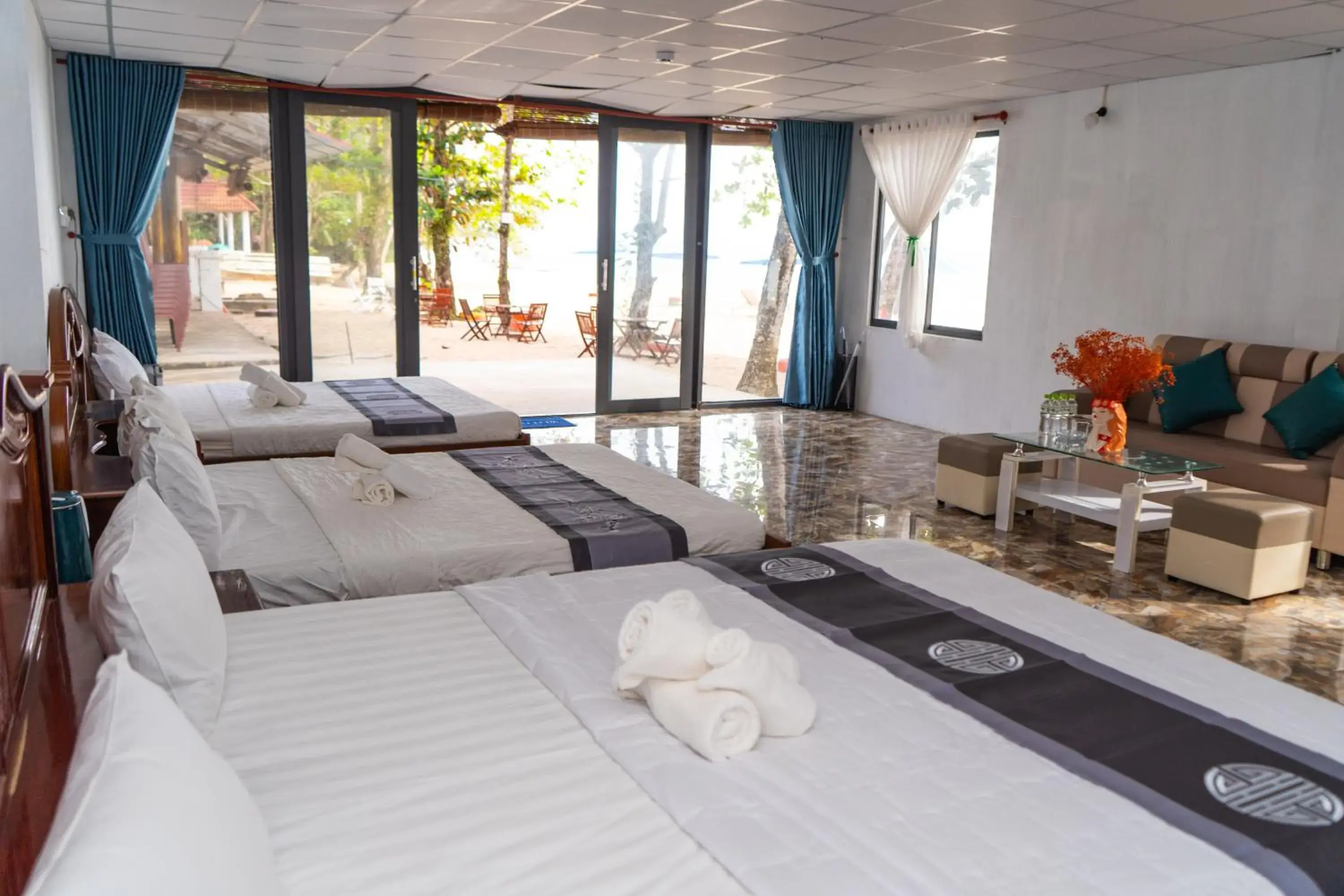 Bed in Vung Bau Resort Bed in Vung Bau Resort