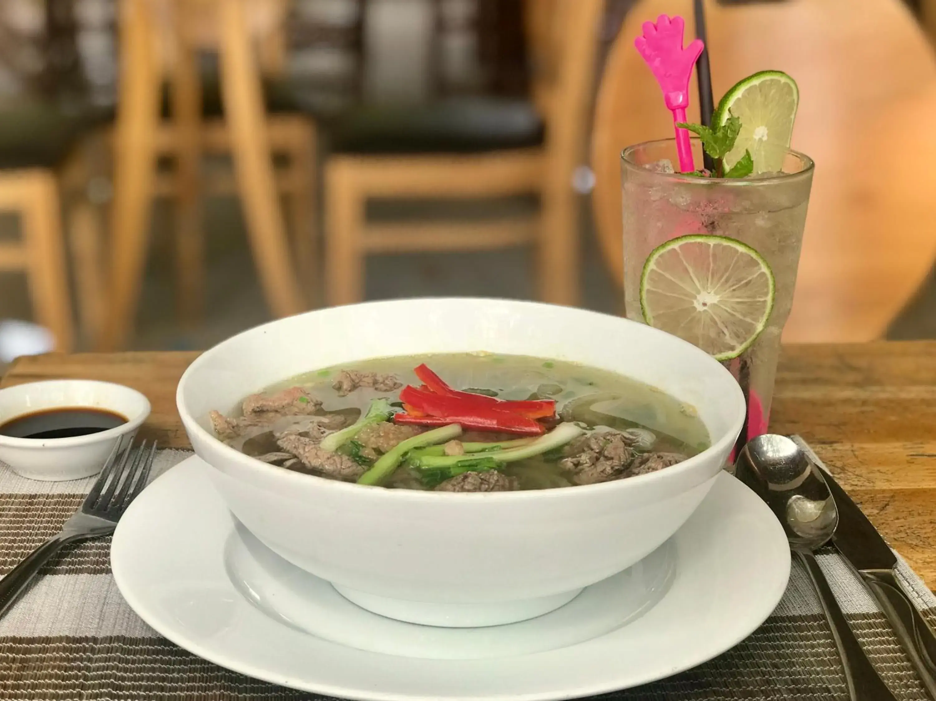 Breakfast in Vung Bau Resort Breakfast in Vung Bau Resort